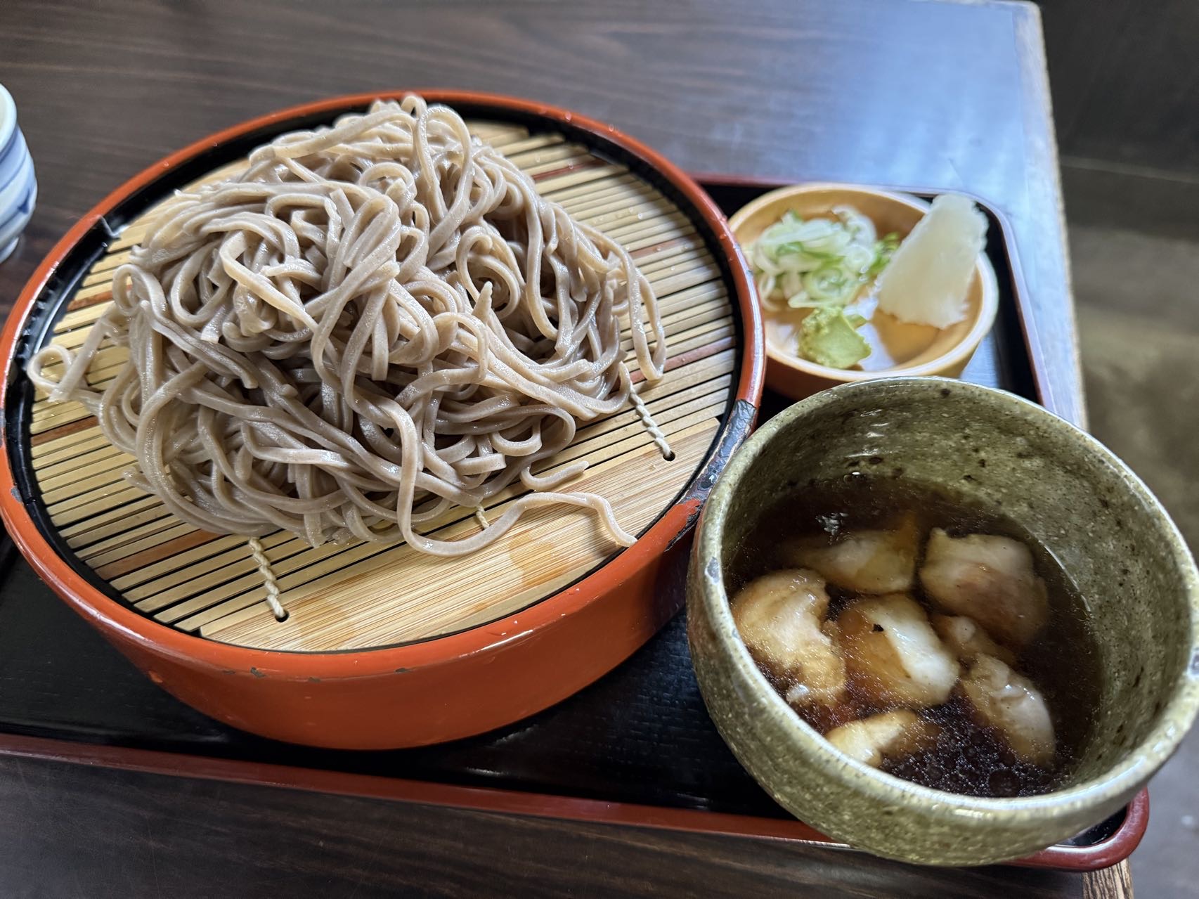 中山道 著名美食 惠那麻油雞蕎麥麵