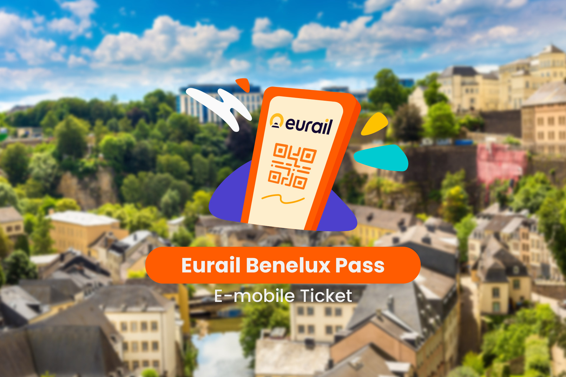 Eurail 歐鐵比荷盧火車通行證