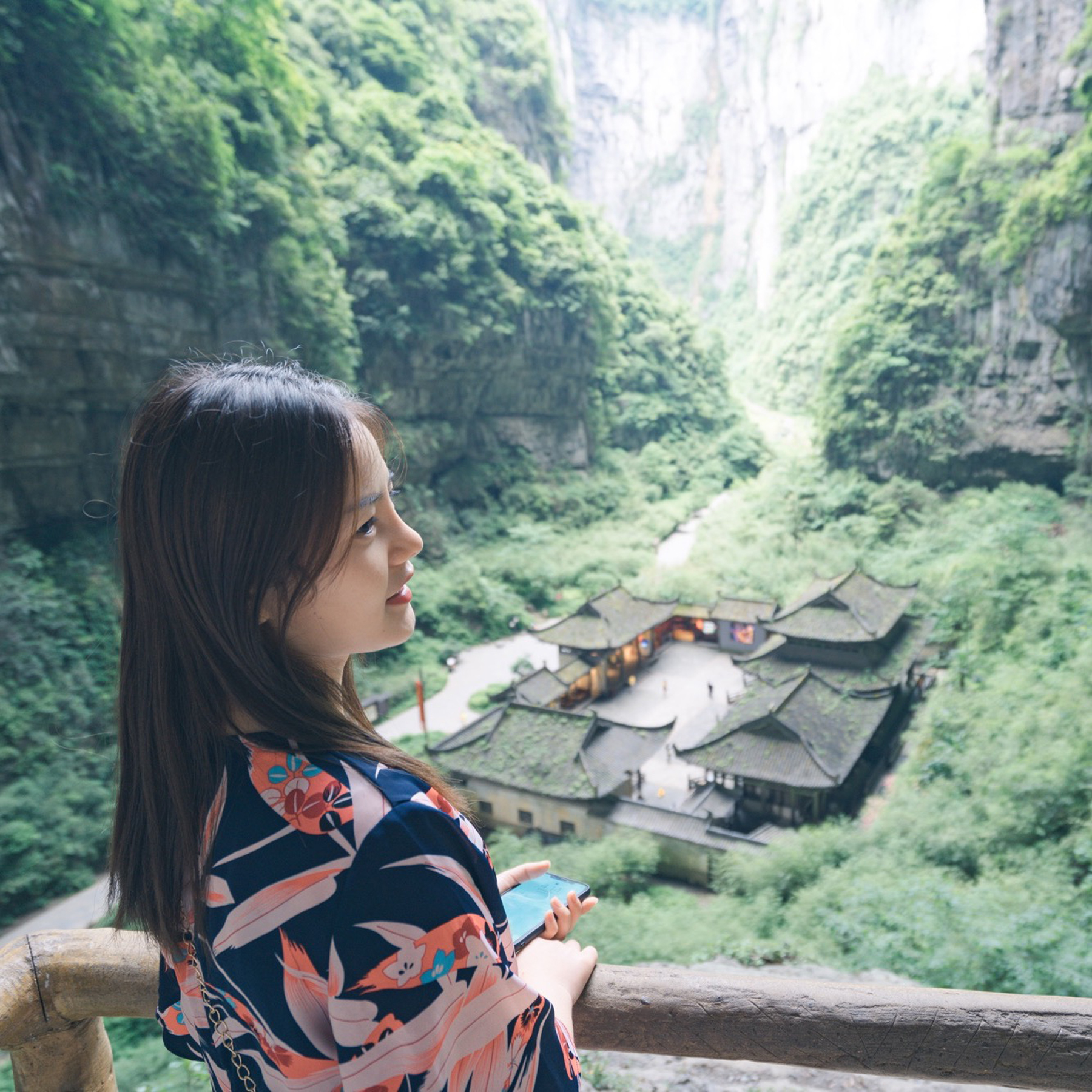 Chongqing Wulong Tiansheng Three Bridges and Longshuixia 1 Day Tour 