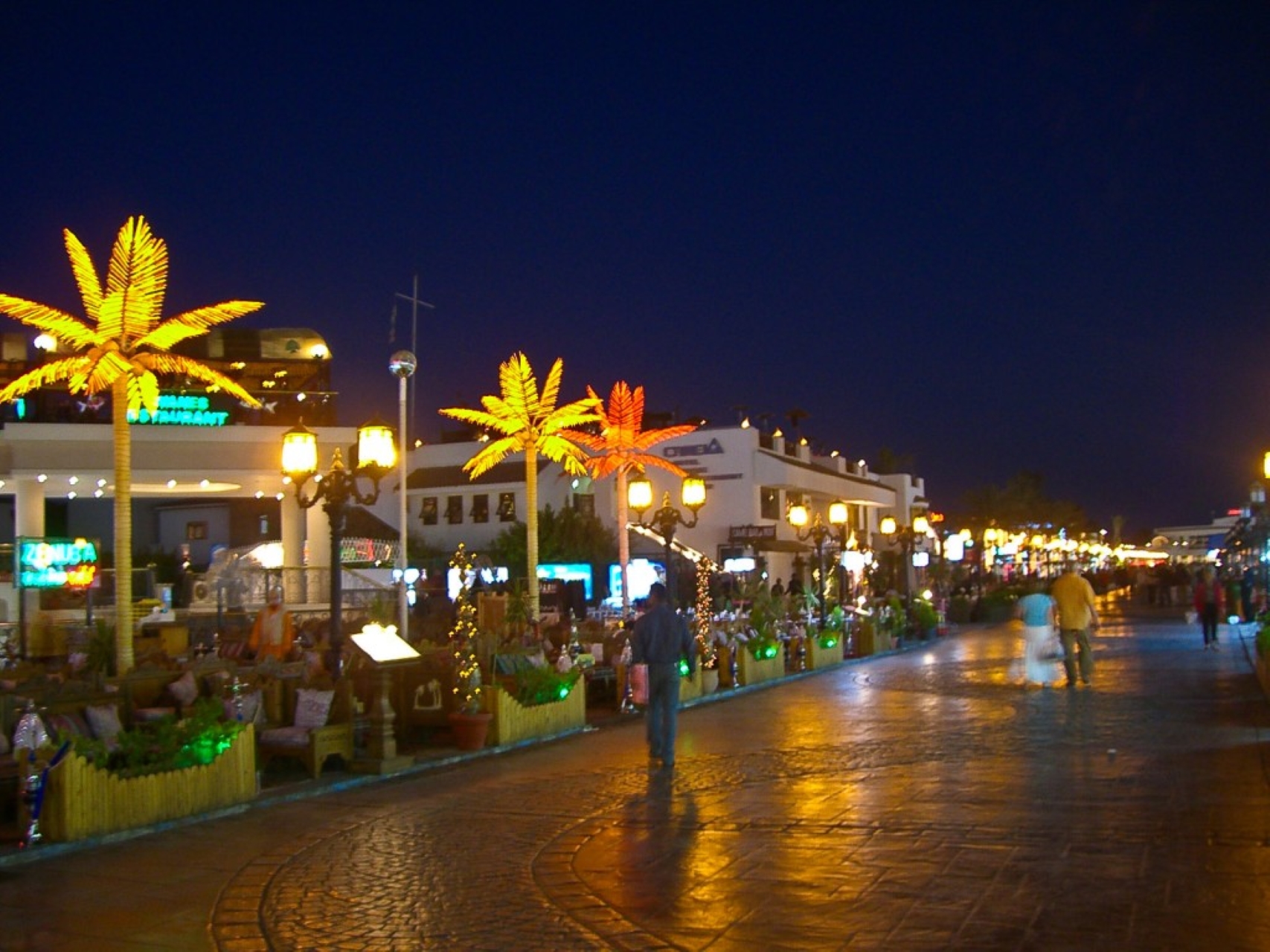 沙姆沙伊赫清真寺、Soho廣場和溜冰場私人城市之旅