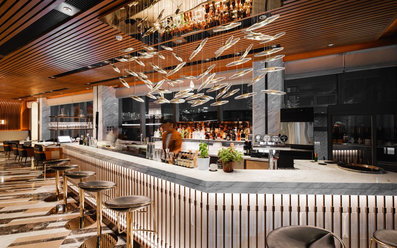 Dorsett Kai Tak - Jin Bo Law Skybar | Pink Meets Black DJ Party