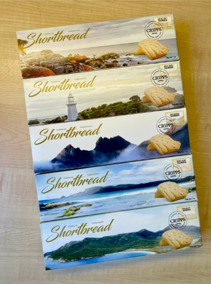 As a special thank you, each pre-booked guest will receive a complimentary box of delicious, popular Tasmanian cookies.