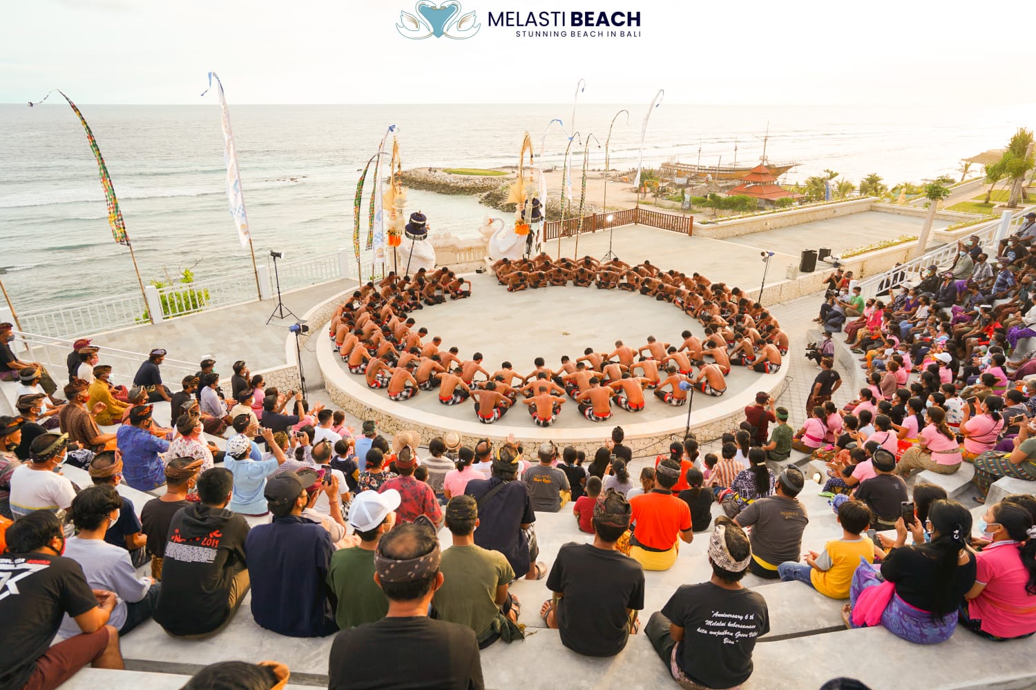 Kecak Dance Show Ticket in Melasti Beach Bali