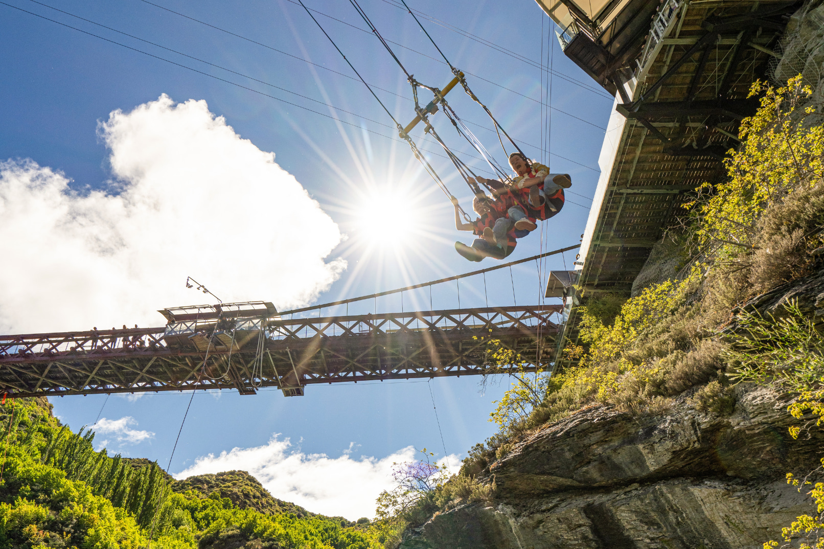 從下方體驗卡瓦勞大鞦韆! 從下方體驗卡瓦勞大鞦韆!