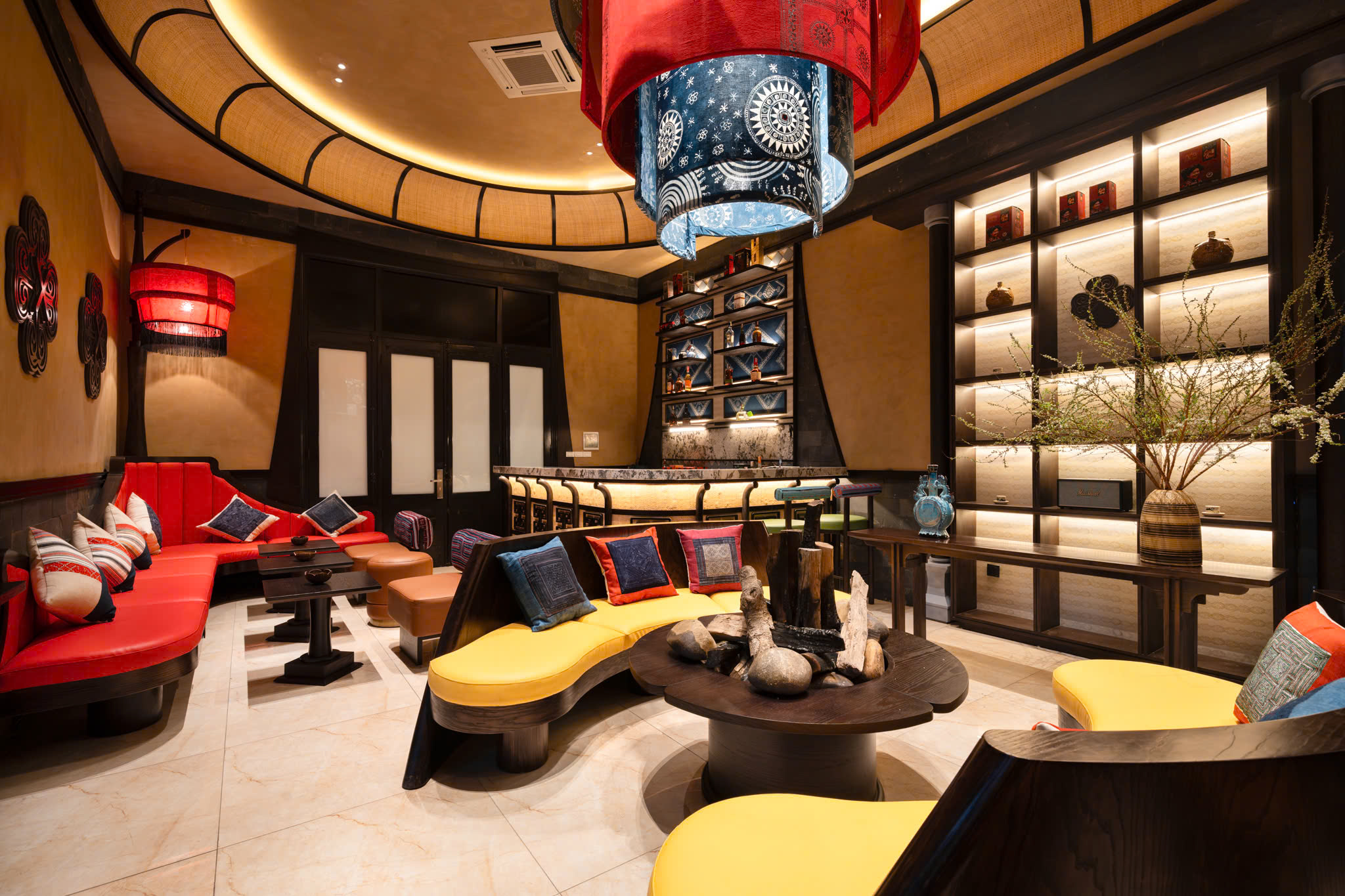 Tonkin Heritage Express 的貴賓們，可在河內貴賓室盡享多樣化的飲品菜單。