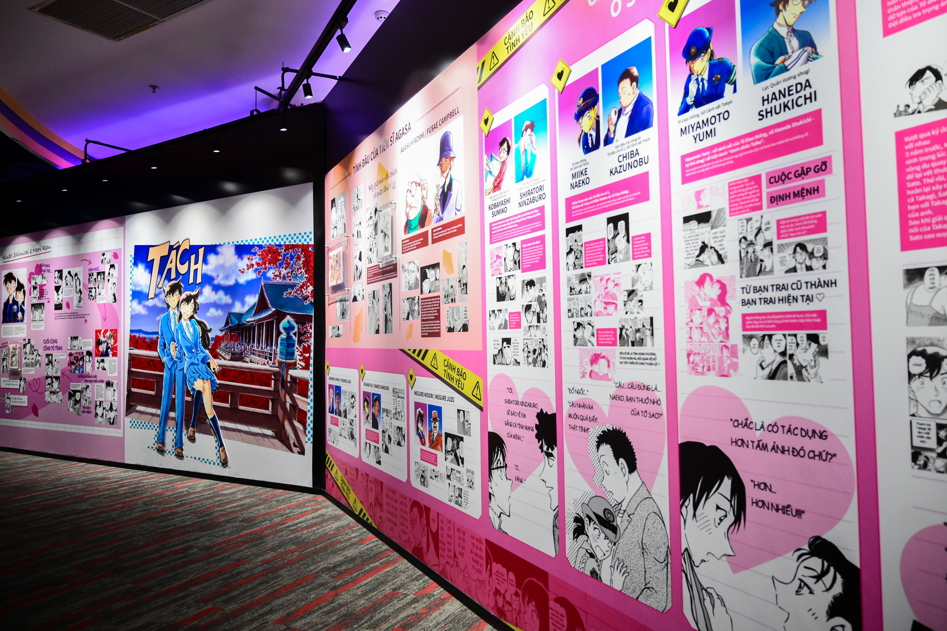 Detective Conan 30th Anniversary Exhibition in Ho Chi Minh City