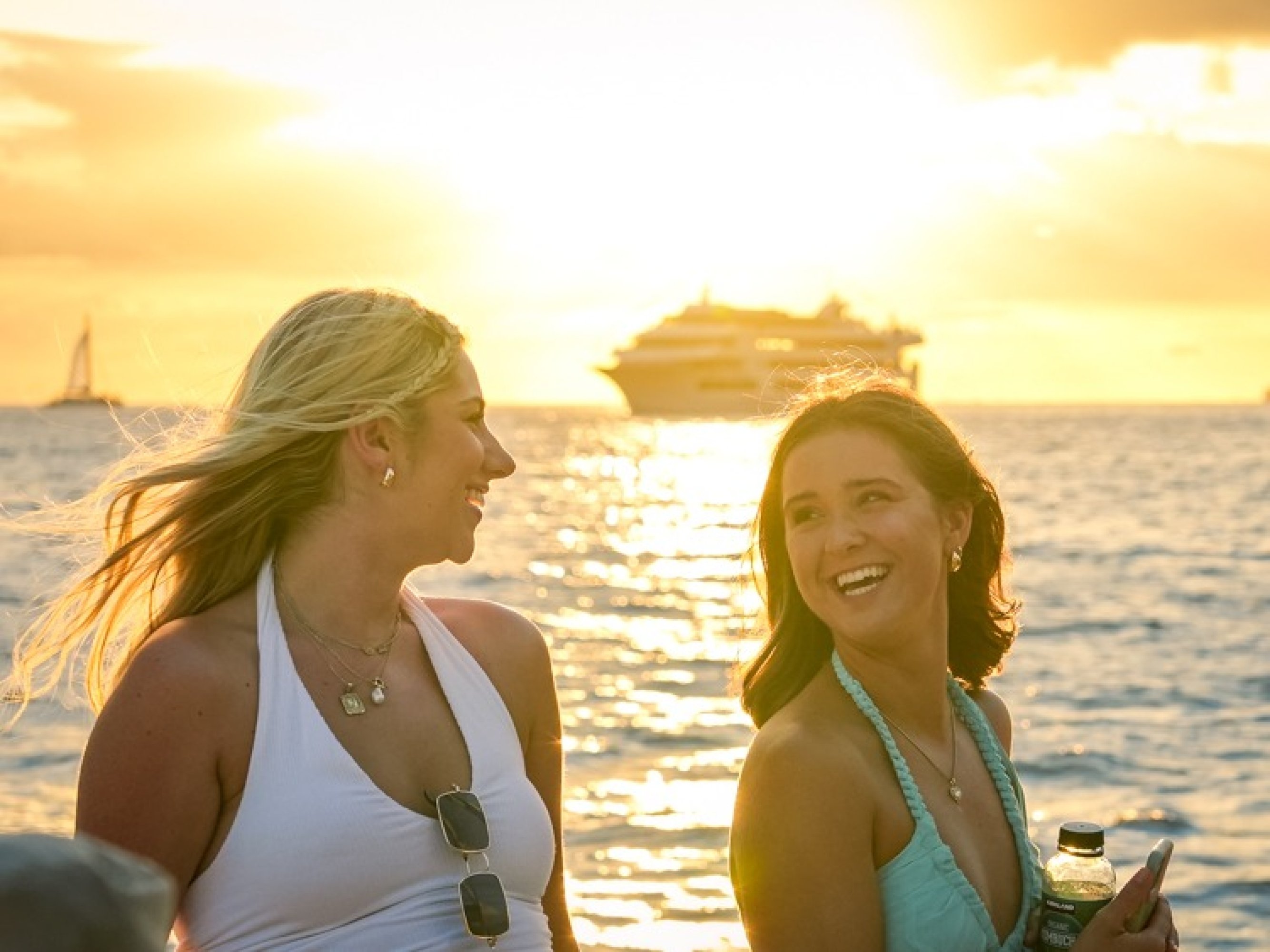 Cruise beneath starlit skies and celebrate Friday island-style on the sea