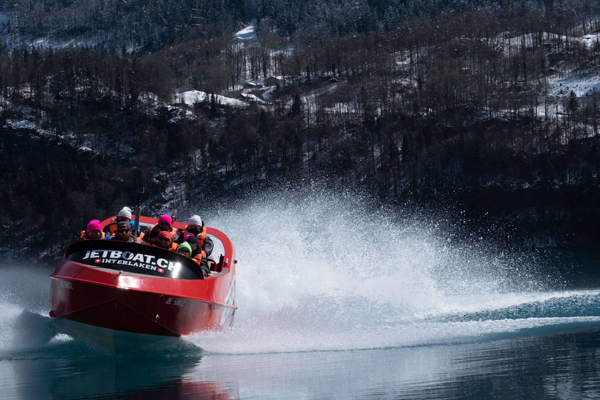 Interlaken Winter Jet Boat Ride