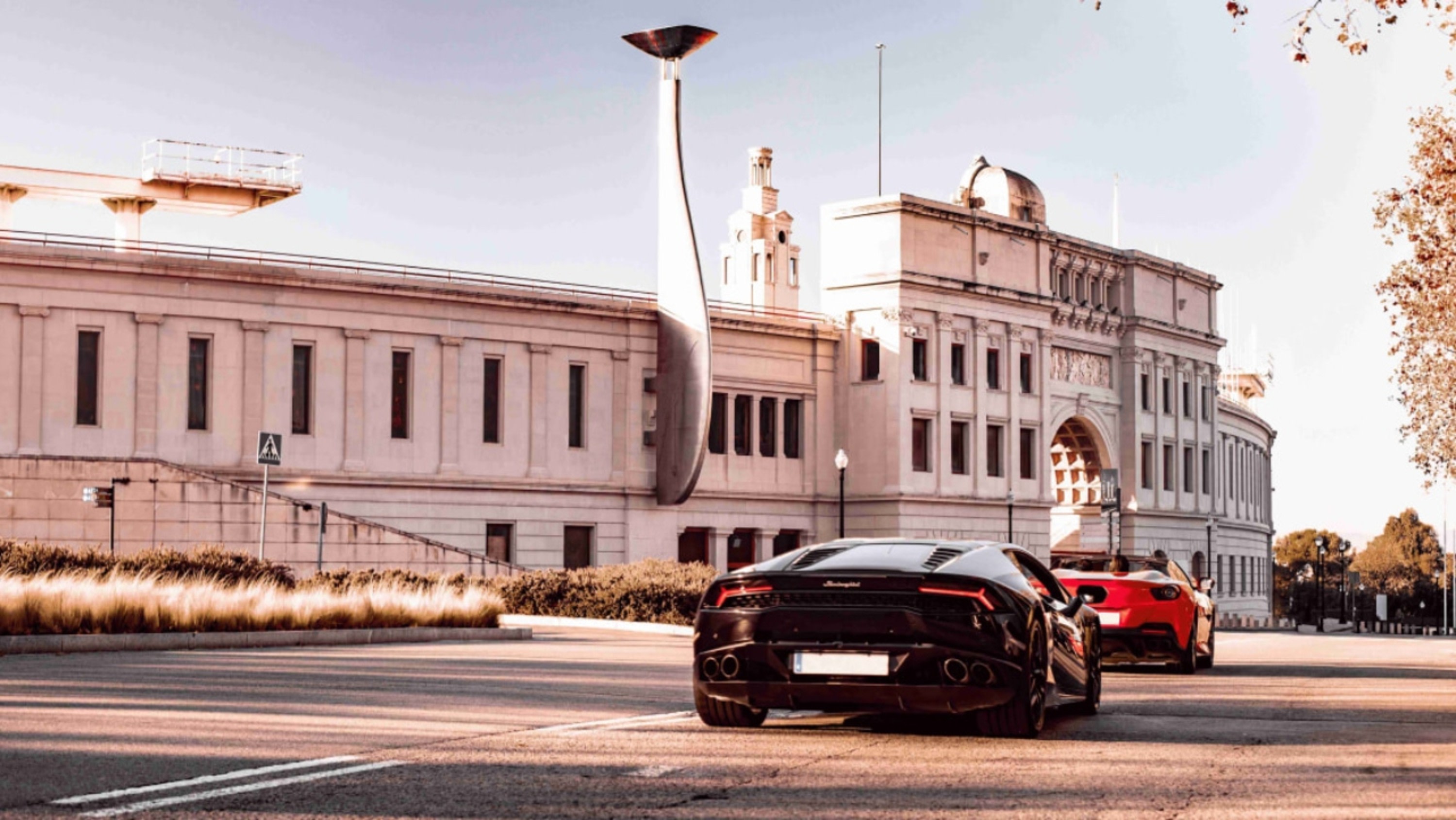 Formula 1 urban circuit supercar driving experience in Barcelona