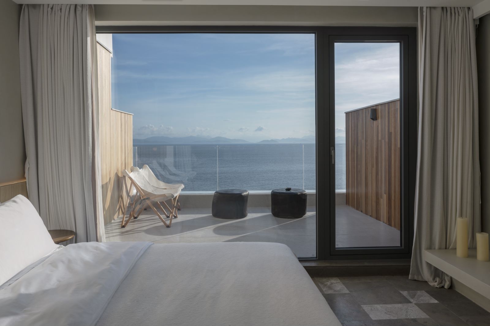 Sunset Sea View Terrace King Room