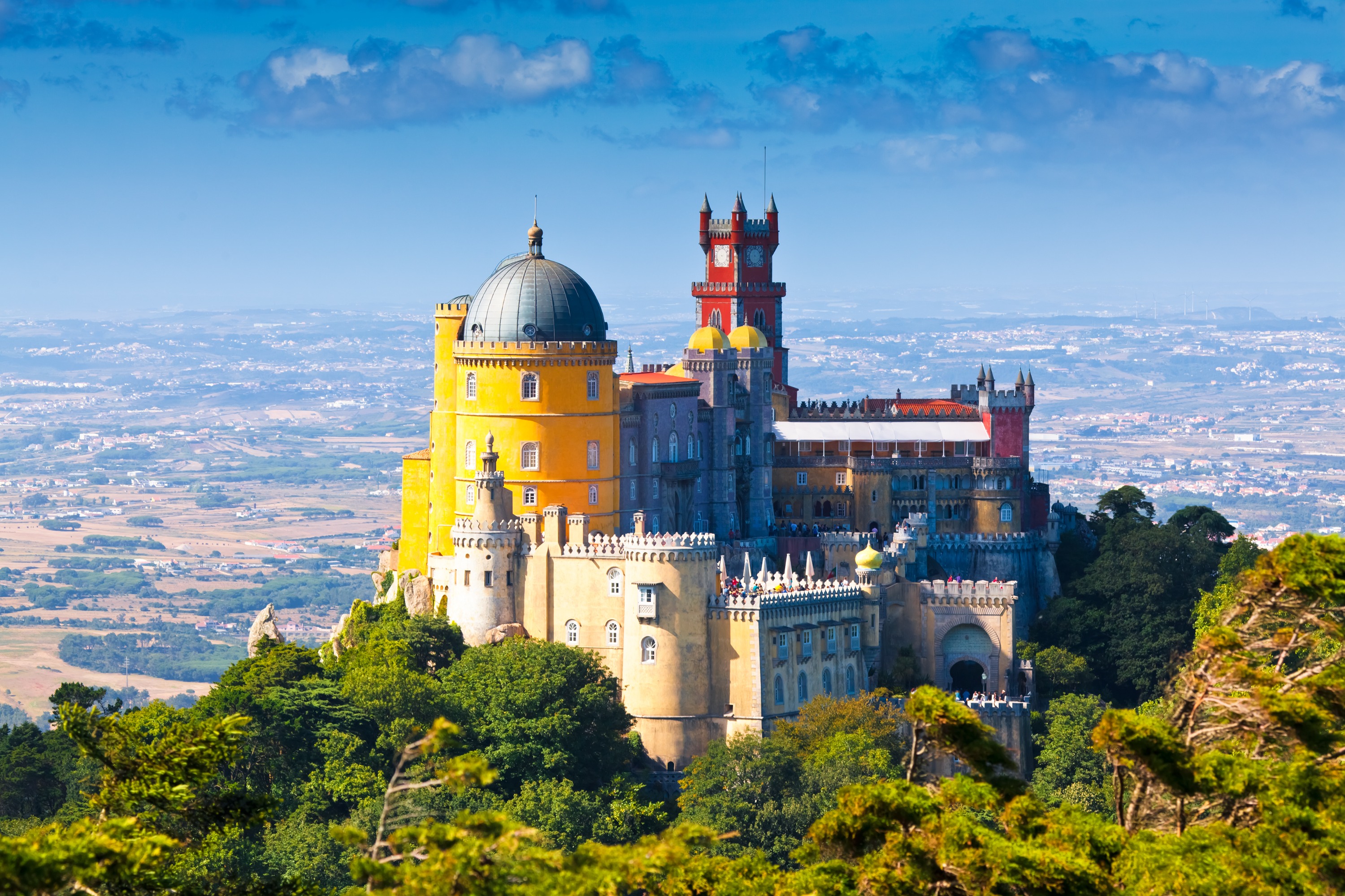 Sintra Highlights and Pena Palace Day Tour from Lisbon