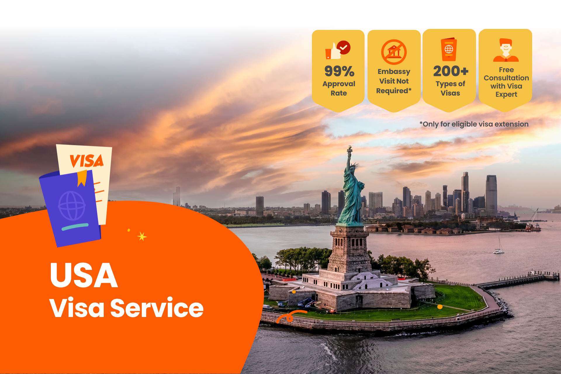 USA Visa Service from SPUN 
