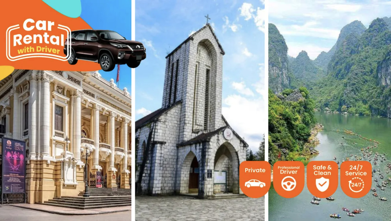 Ninh Binh Private transfer from/to many cities Hanoi/ Sapa/ Halong/