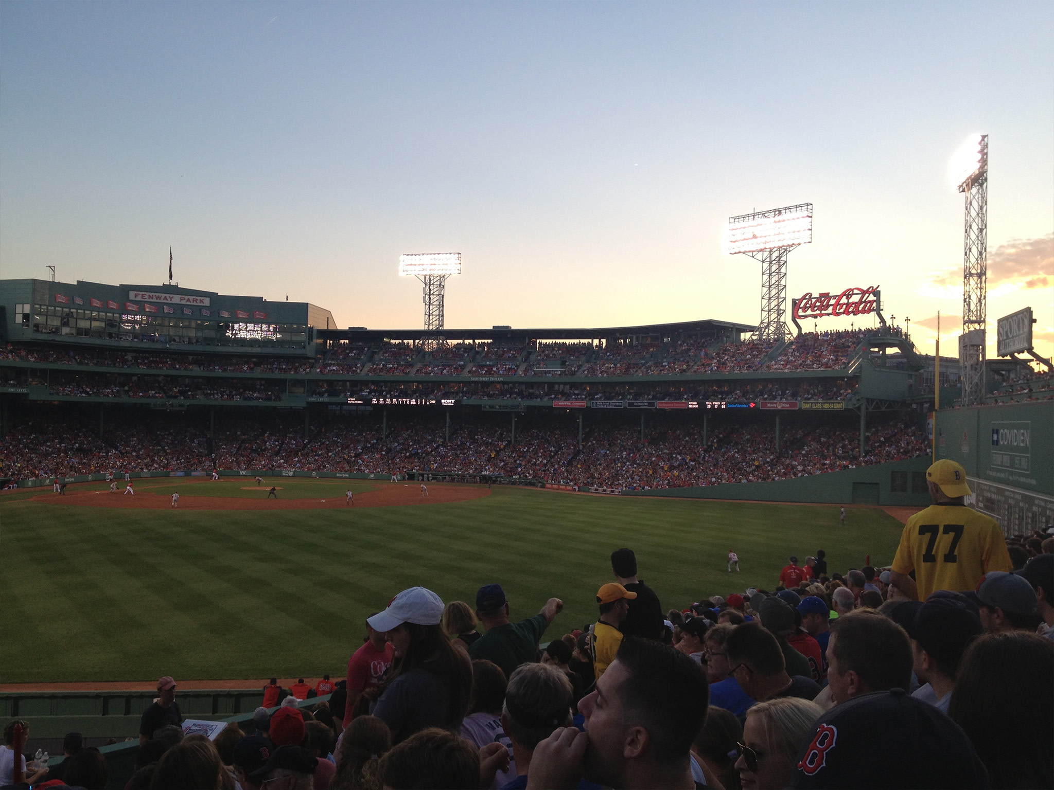 Fenway Parkda Boston Red Sox beysbol o‘yini
