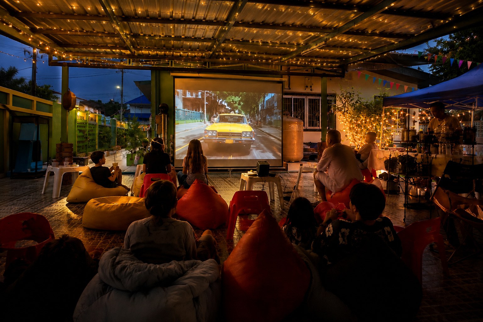 Outdoor Family Movie at Phuket by Smile Kids Club