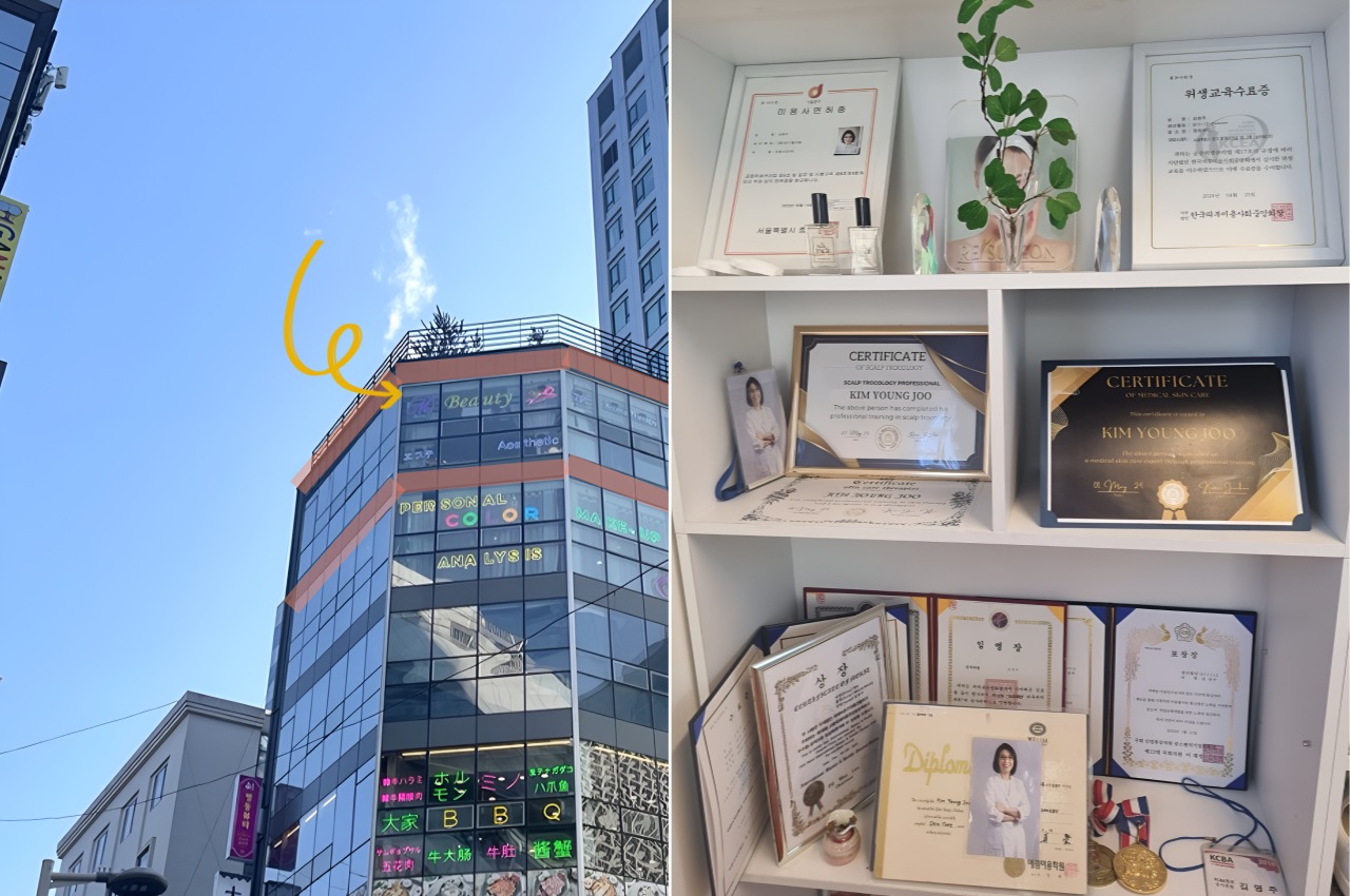 由擁有逾十年經驗並榮獲國際獎項的金英珠院長親自帶領，Myeongdong Beauty 提供個人化且專注的護理服務。在寧靜的頂樓空間，坐擁開闊天空美景，每位賓客都能享有專屬的一對一療程。