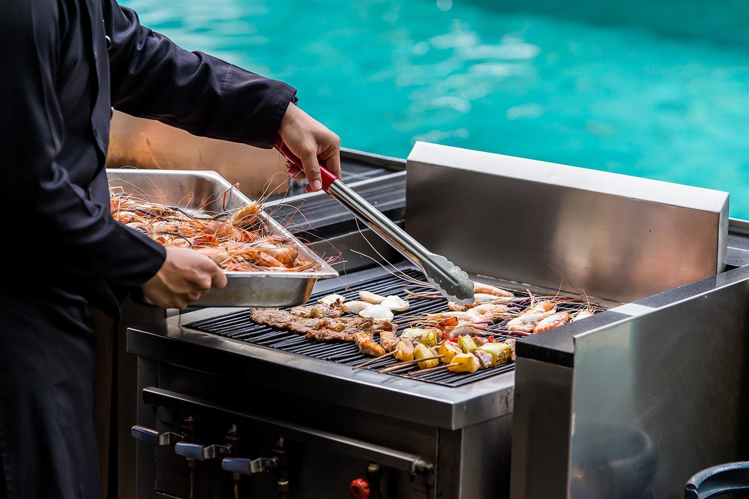 Seafood Buffet at The Patio Bar & Restaurant, Hotel Vista Pattaya