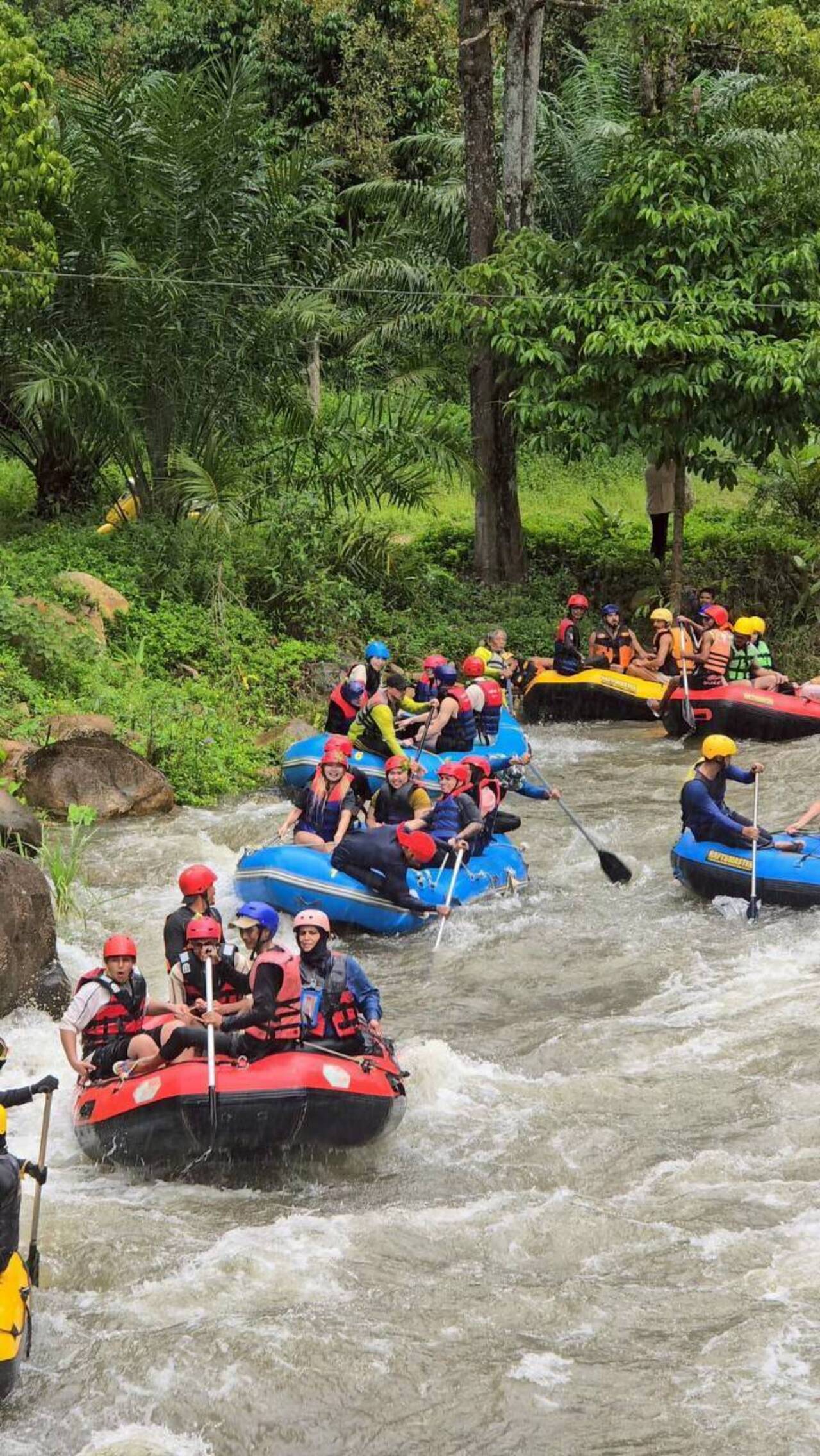 Phuket Adventure Day Tour: Rafting, ATV, Zipline & Elephant Trekking