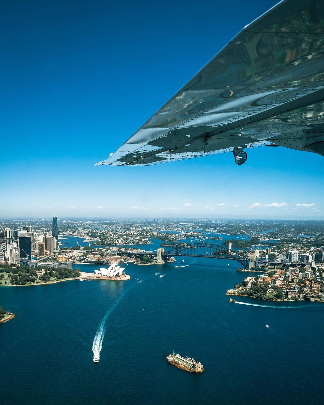 雪梨水上飛機飛行體驗