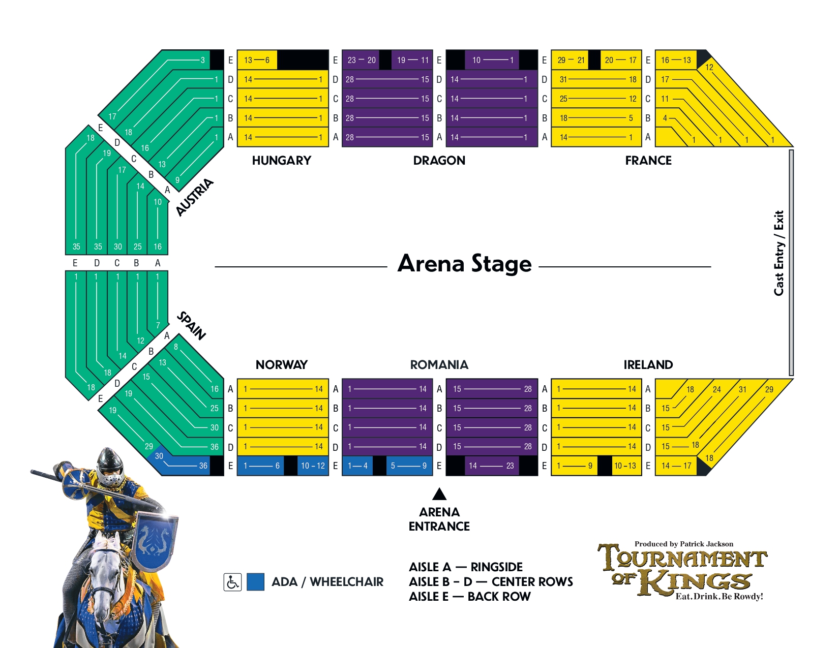 快來搶佔競技場最佳席位，為您的王國榮耀喝采！