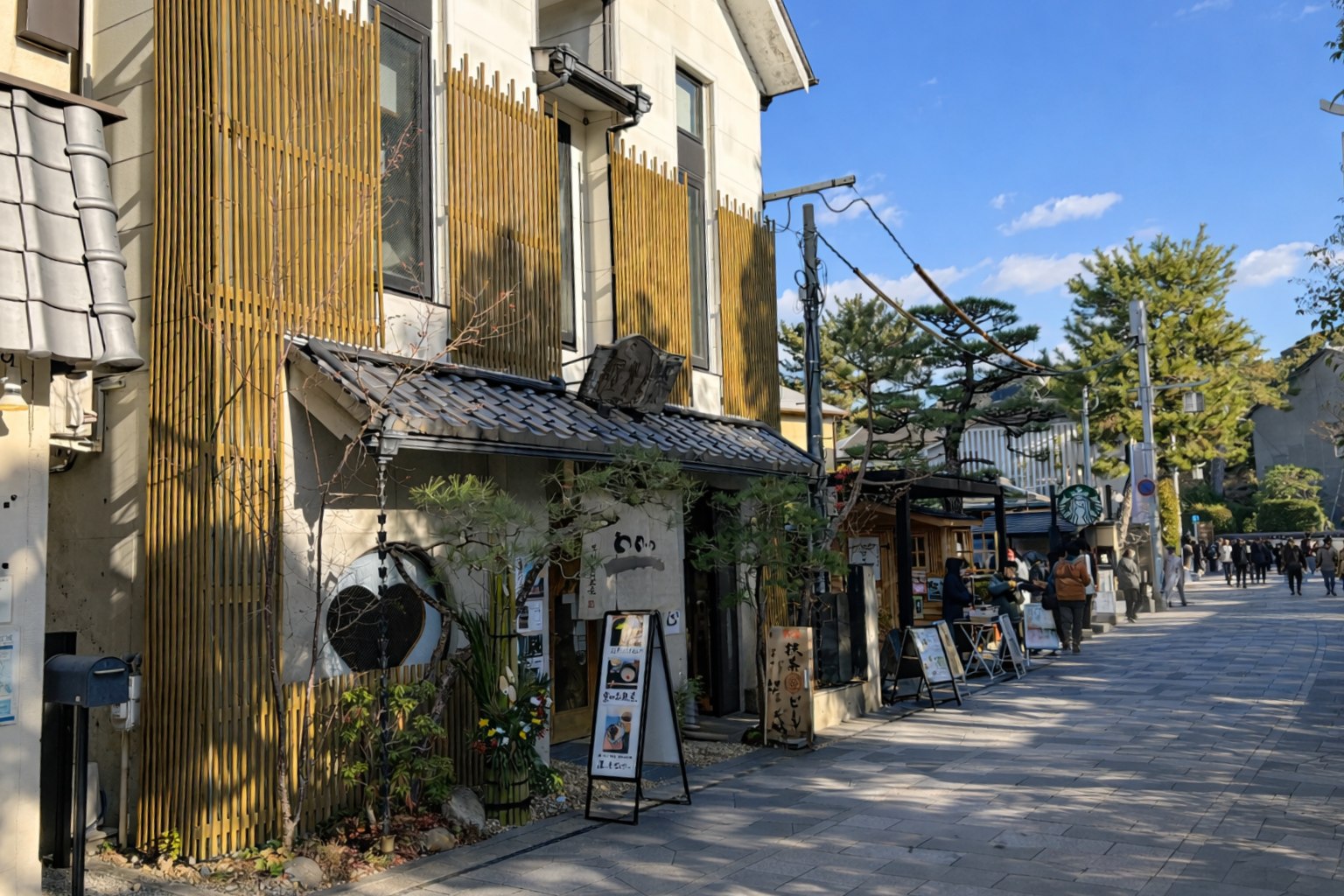 此外，表參道與宇治橋通周邊也有眾多餐廳，午餐時間可以自由選擇自己喜歡的美食