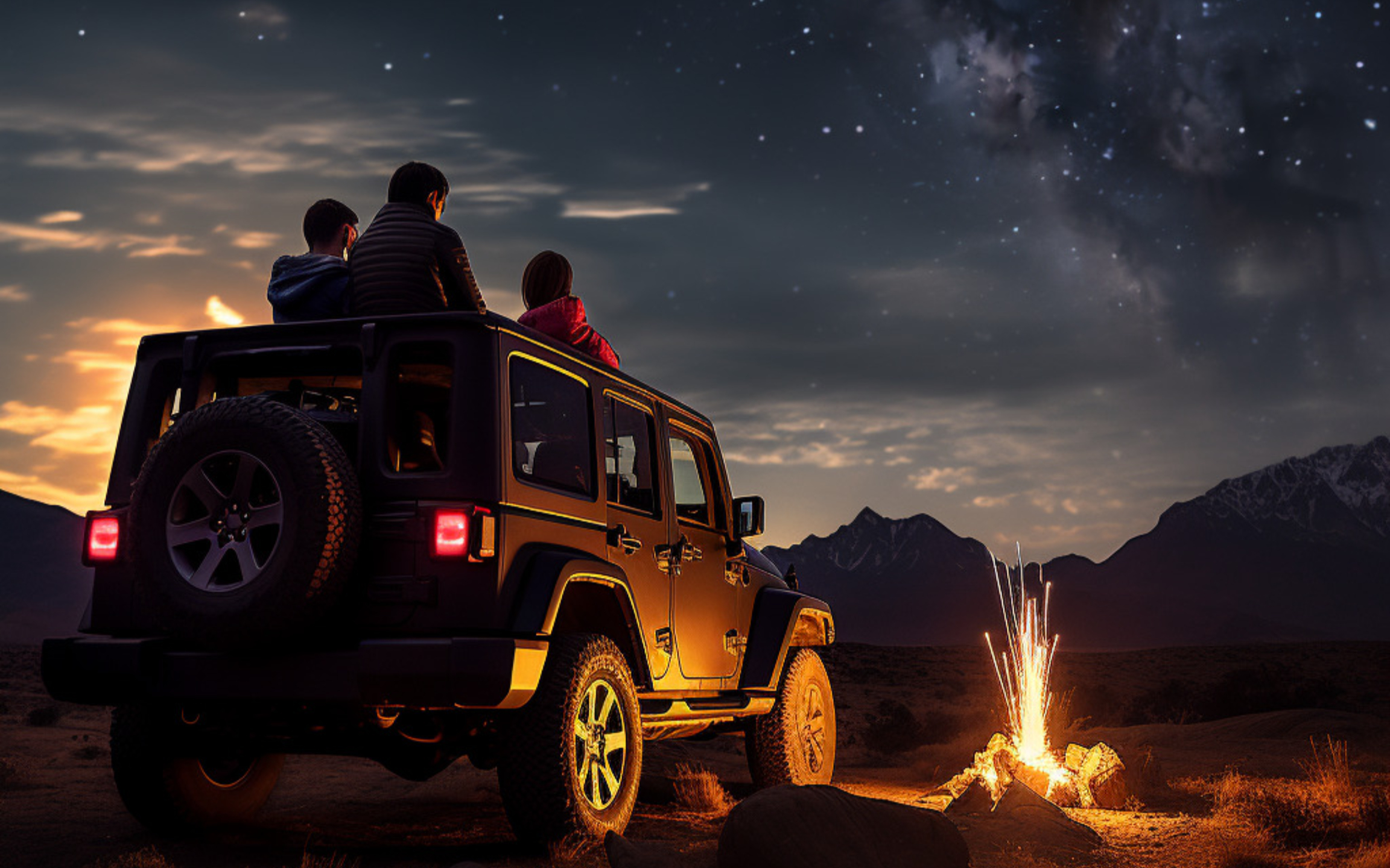 搭乘越野吉普車,在璀璨沙漠星空下,盡情享受驚險刺激的冒險體驗! 搭乘越野吉普車,在璀璨沙漠星空下,盡情享受驚險刺激的冒險體驗!