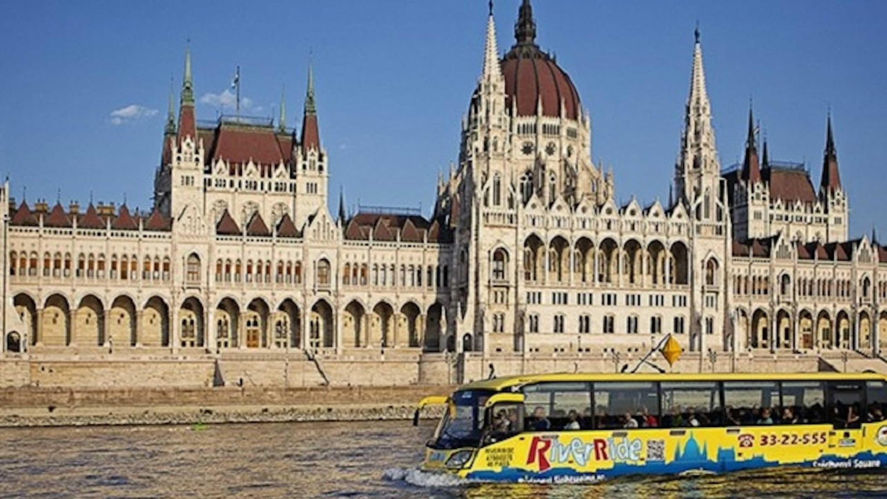 布達佩斯RiverRide水陸兩棲巴士之旅