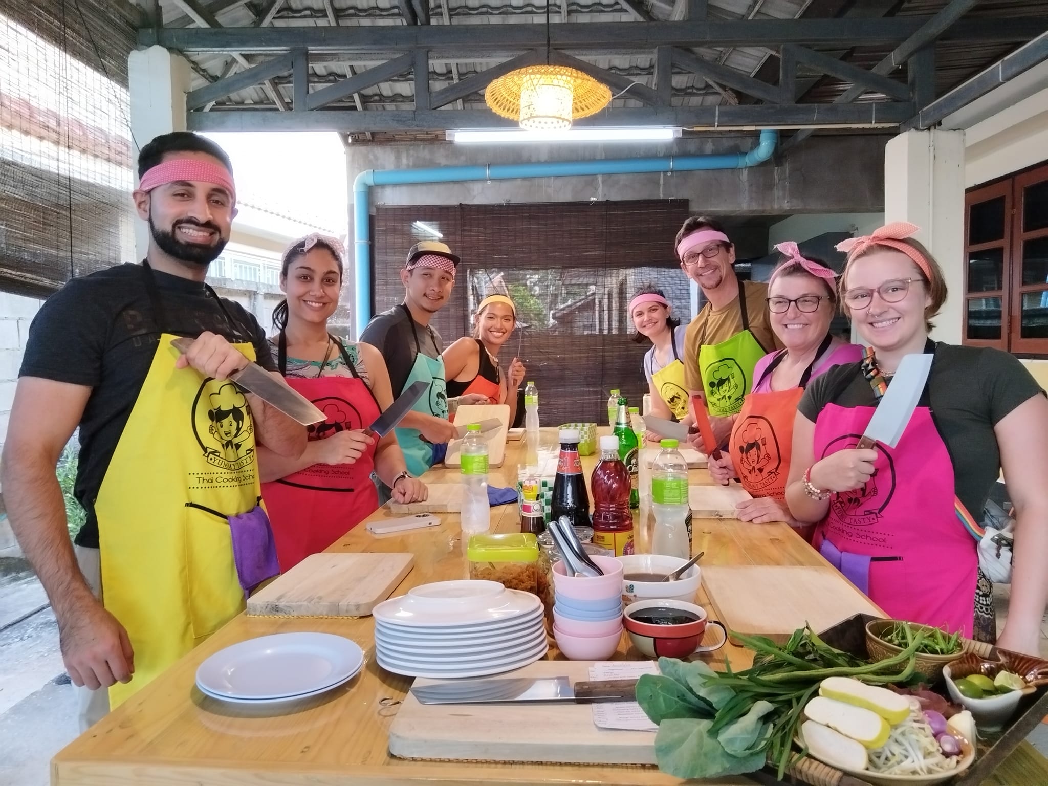 清邁半日料理課程（Yummy Tasty Thai Cooking School 提供）