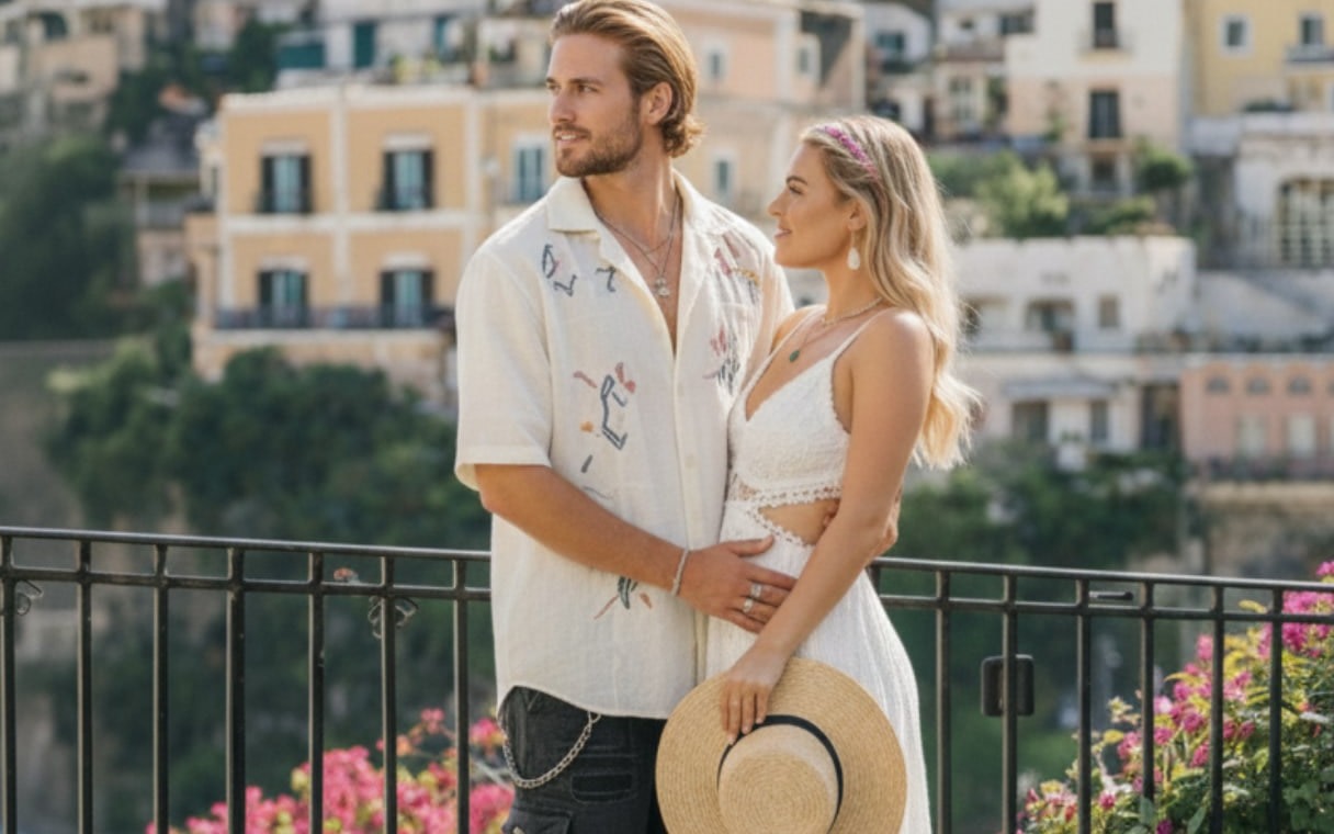 Positano Amalfi Coast Beach Photoshoot