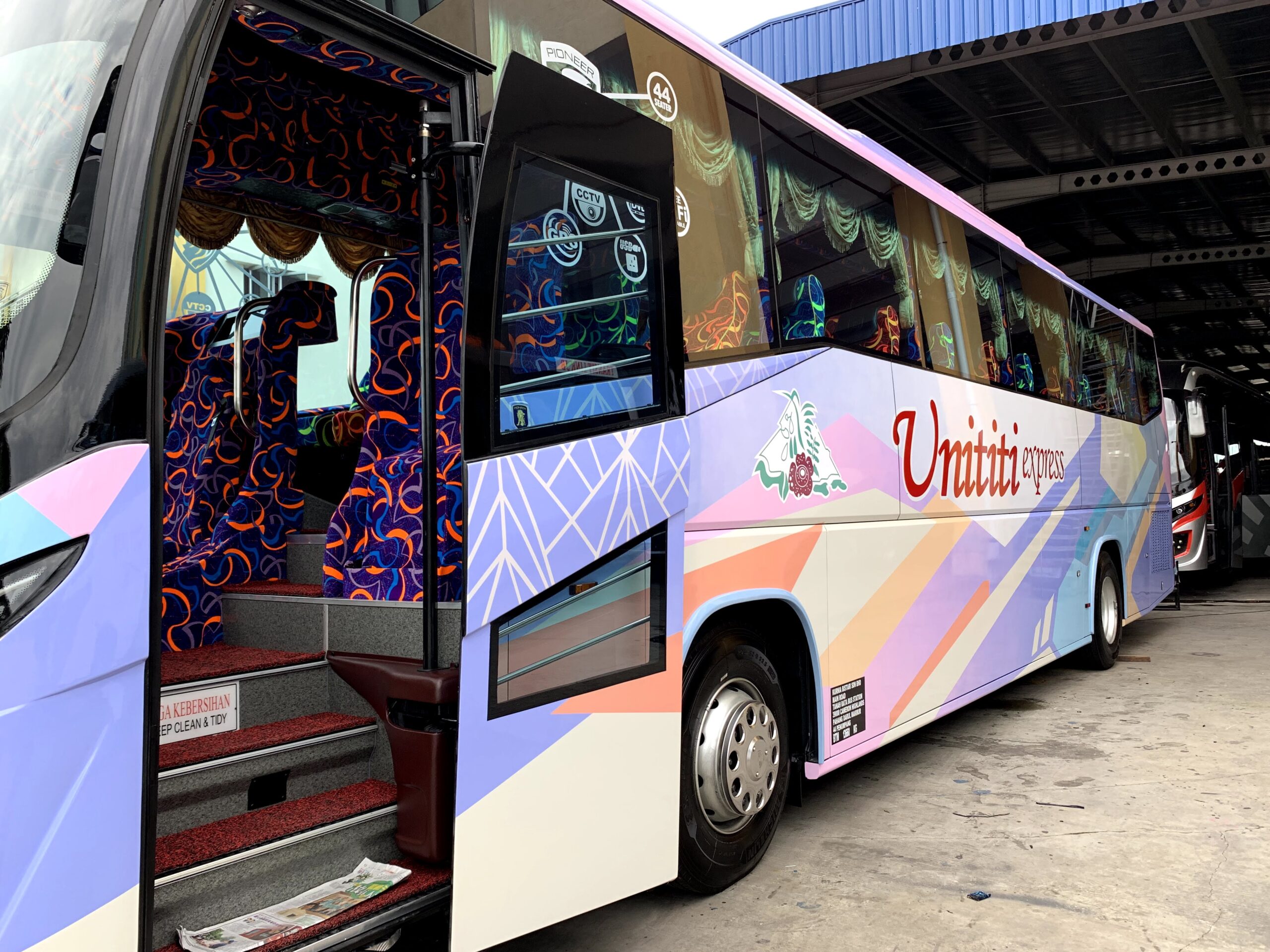 Penang - Amanjaya, Ipoh Bus by Unititi Express