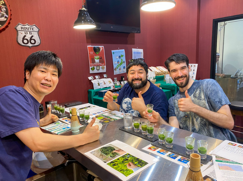 Matcha Making Experience and Matcha Comparison in Tokyo.