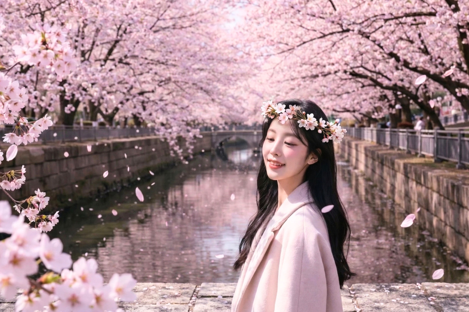 Jinhae Cherry Blossom Festival Tour from Seoul & Busan+ Flower Crown