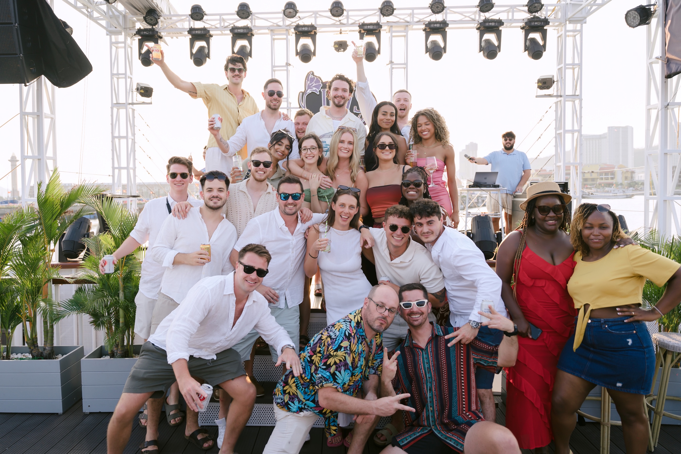 Sunset Canape Party & Diner with Iris By Night Show by Iris Cruise