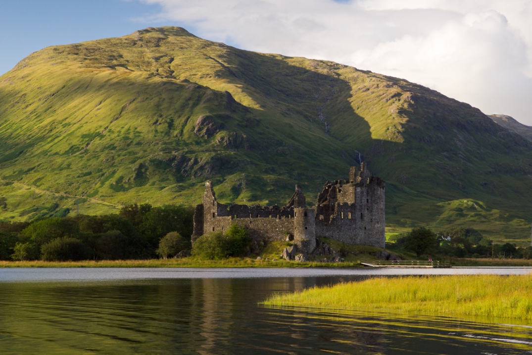 Explore the majestic Kilchurn Castle, standing proud against Scotland's stunning landscapes