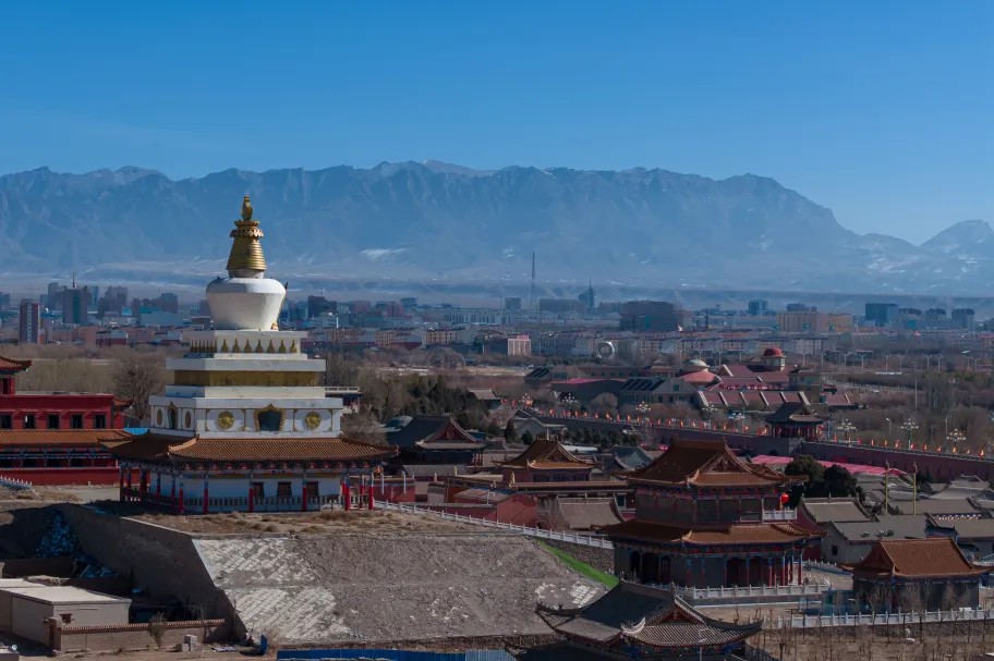 第五天：07：00早餐後出發，和額濟納告別，我們沿著荒茫戈壁一路向南，領略車窗外的塞外風光，今日車程較長，早餐可能打包；
我們一路向東南方向，沿途都是【沙漠公路】，這裡位於烏蘭布和沙漠西側，沿途有很多螞蟻金服種植的【梭梭樹地】，在合適的地方，我們也可以看一看這沙漠裡生命的奇蹟。
12 : 00中午用餐的地方較少，今日中午路餐，建議提前準備一些食物車上吃。
16 : 00到達【吉蘭泰湖】（開發不完全的非常規景區，如不能參觀不退費用），這裡被譽為是額濟納的死海，也是國內開採最早的鹽湖之一，晶瑩剔透的鹽花，斑駁
