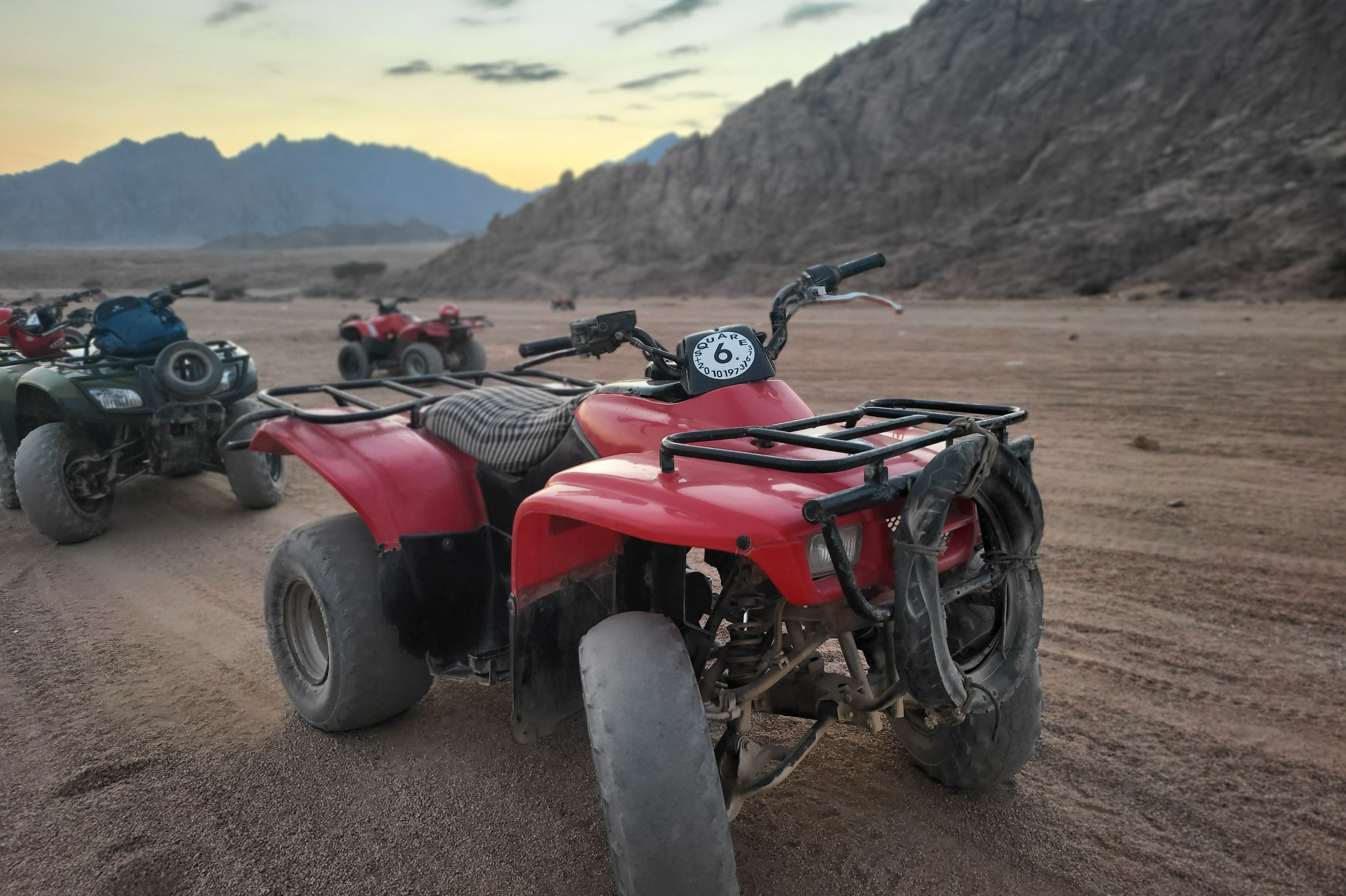 ATV and Bedouin Tour with BBQ Dinner from Sharm El Sheikh