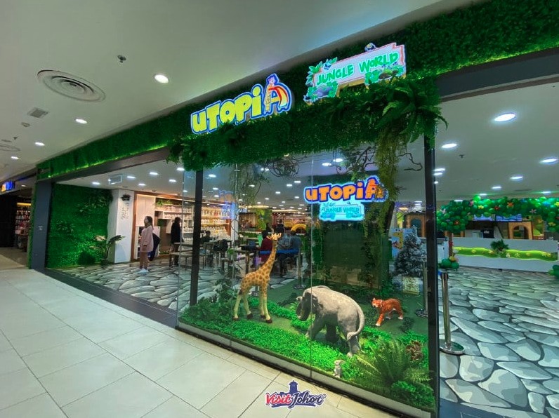 新山 Paradigm Mall JB 購物中心 Utopia Jungle World 兒童室內遊樂場門票