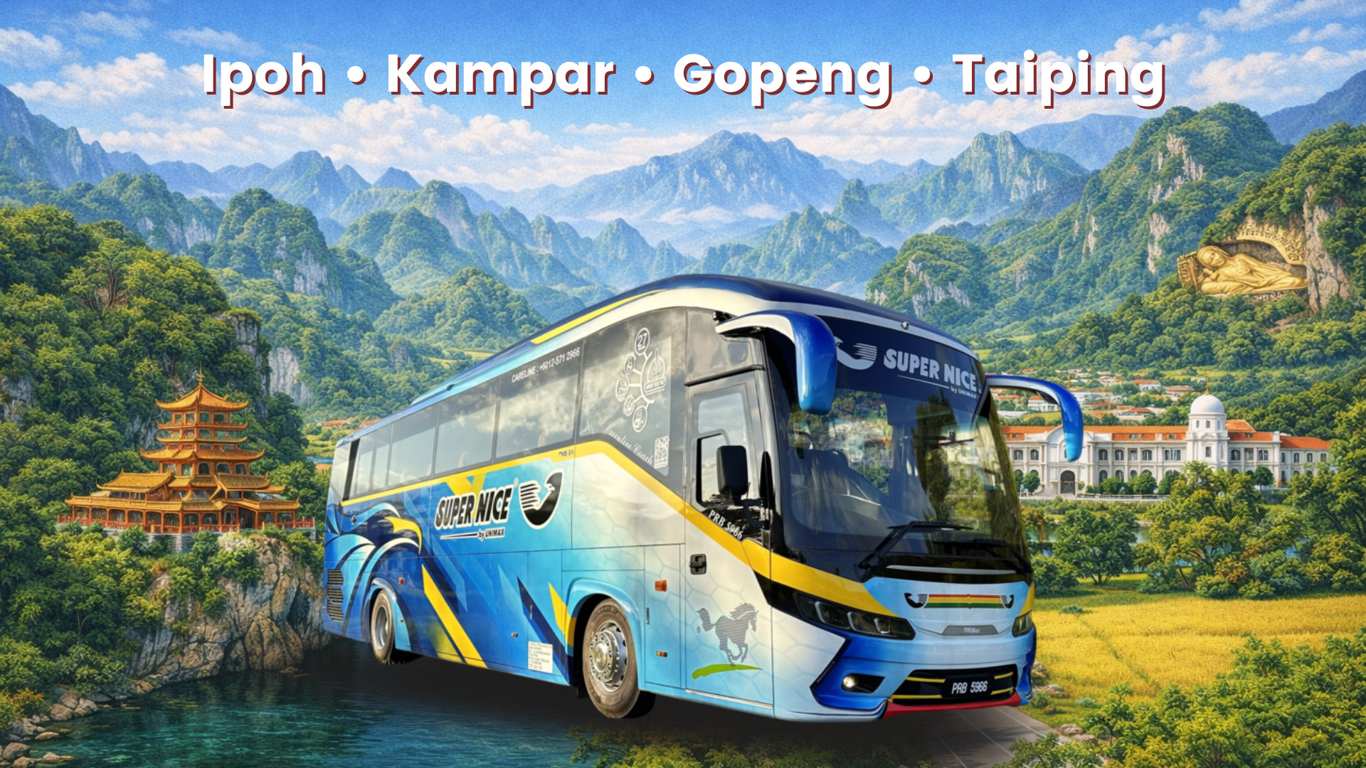Singapore - Ipoh Bus by Super Nice Express