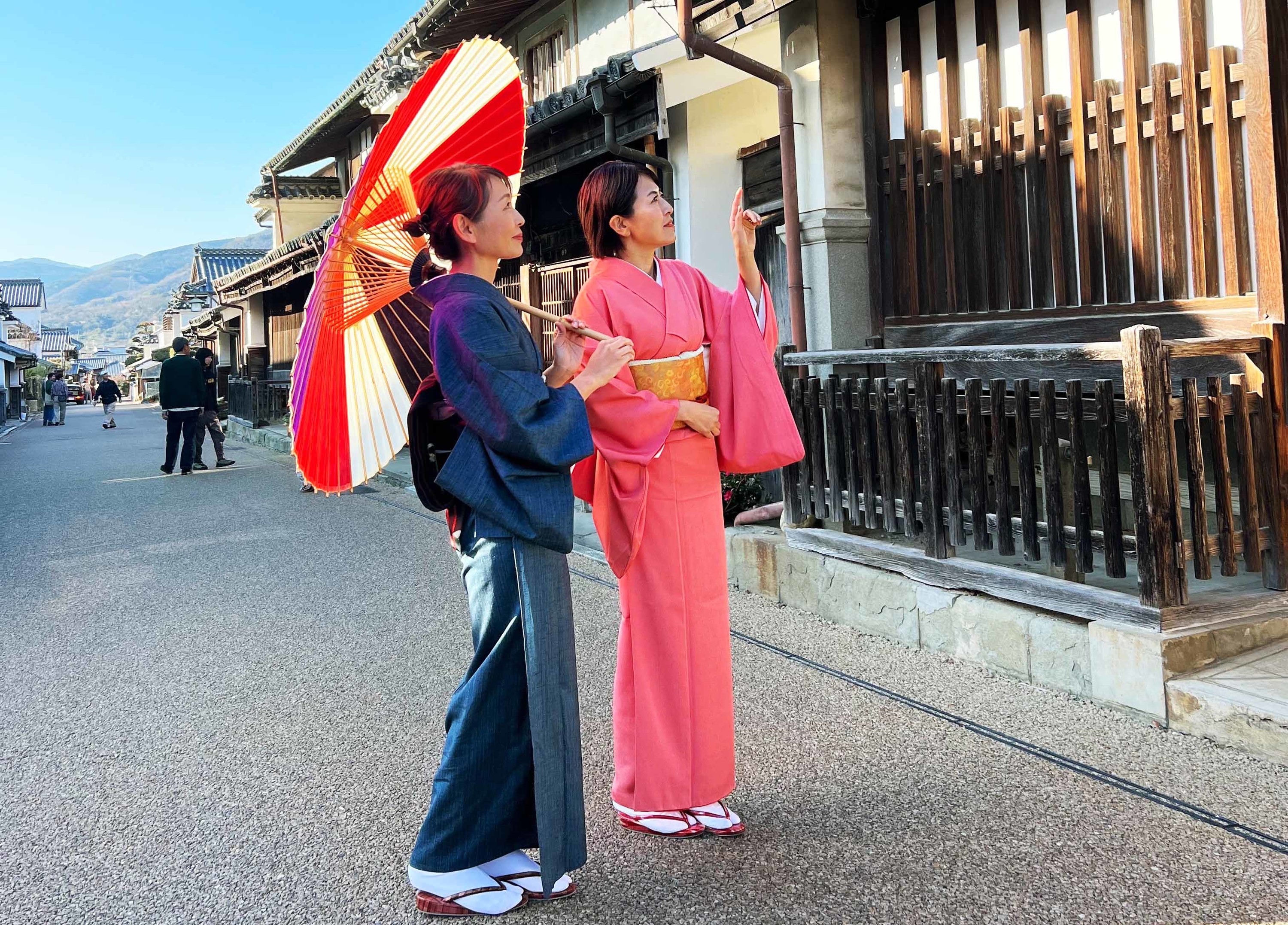Mimashi Historic Udatsu Old Town Half-Day Private Kimono Walk