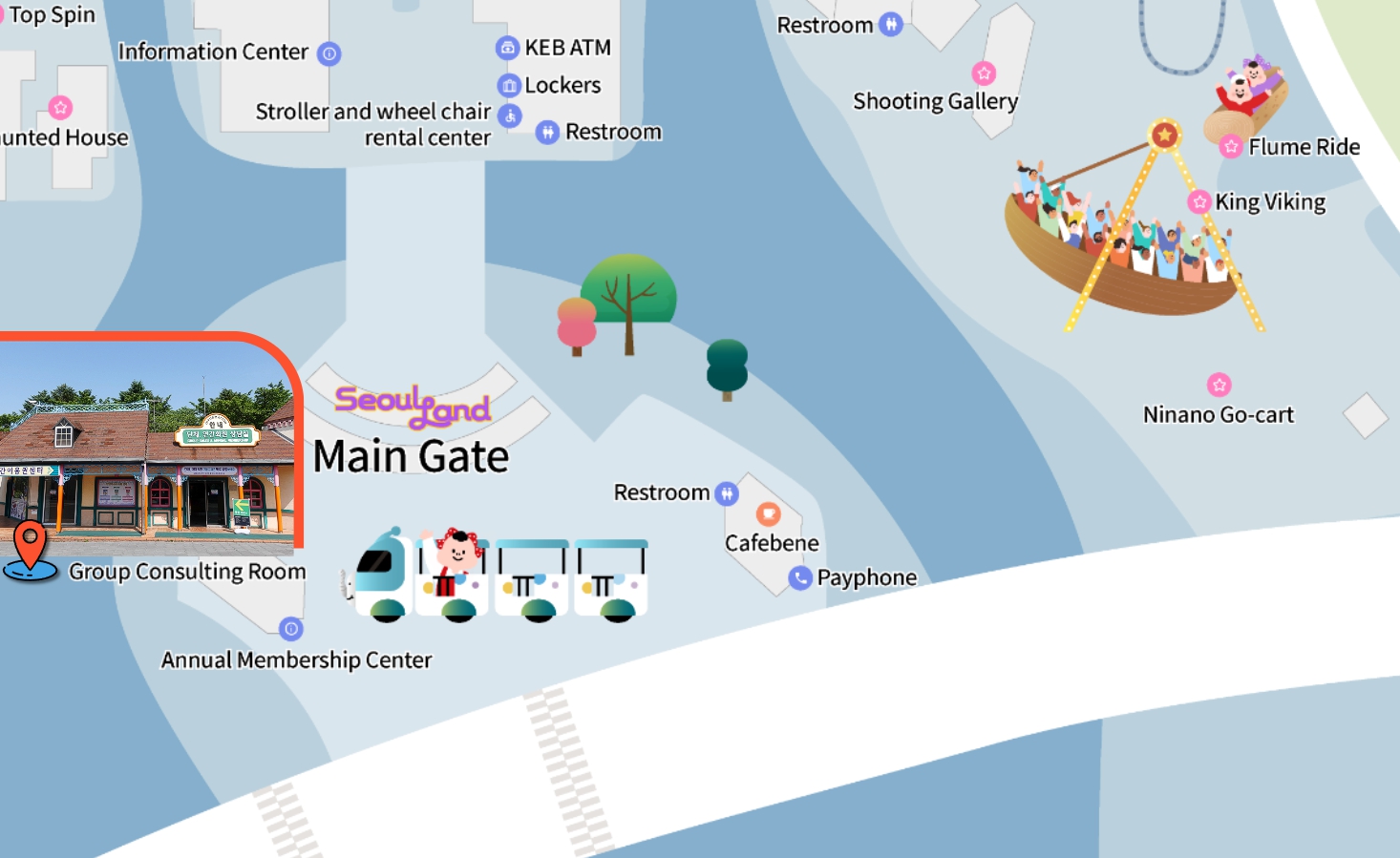 How to get to the ticket office
