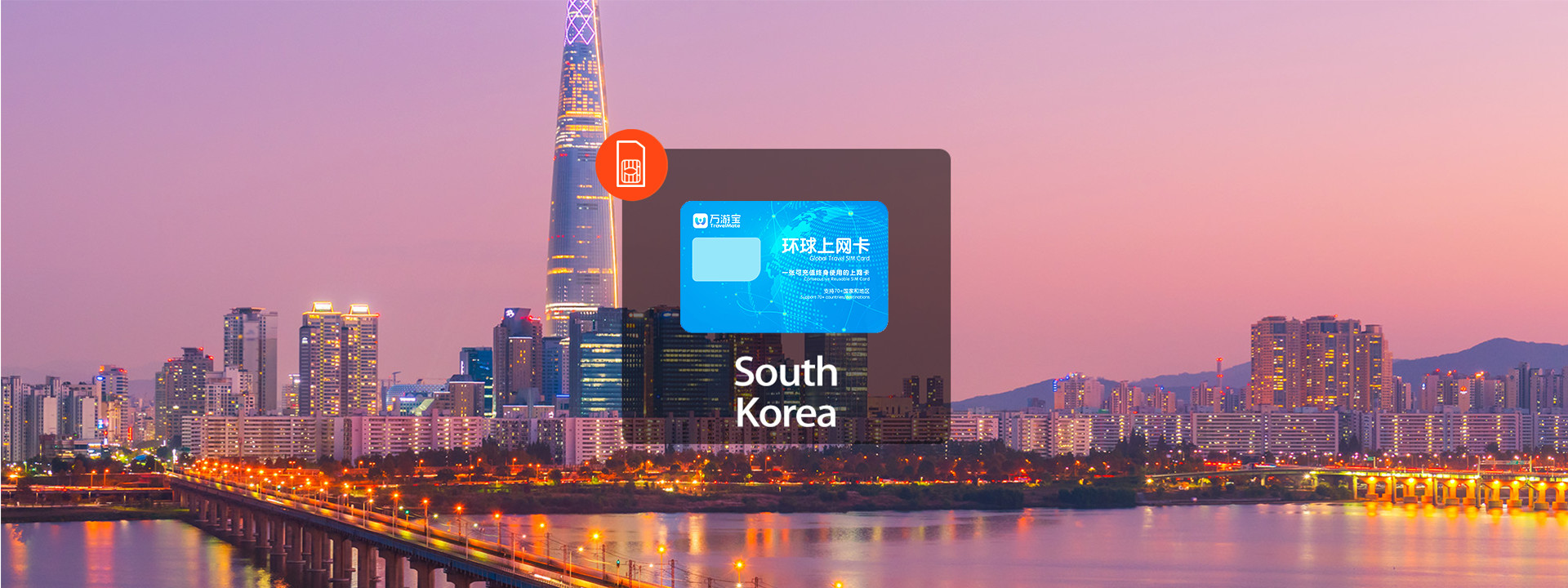韓國 4G SIM卡（香港／澳門／台灣／中國郵寄）