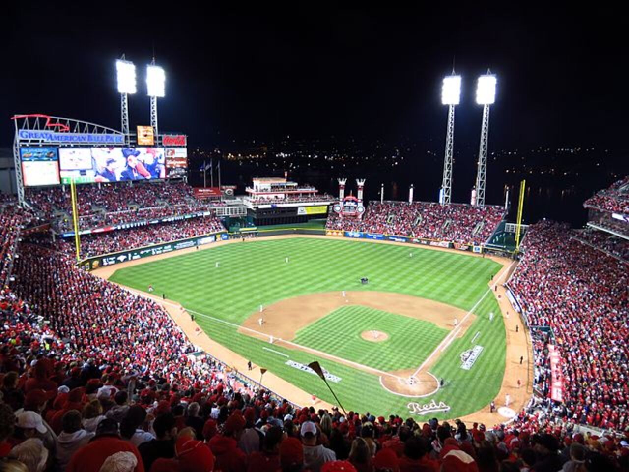 Cincinnati Reds Baseball Game at Great American Ballpark