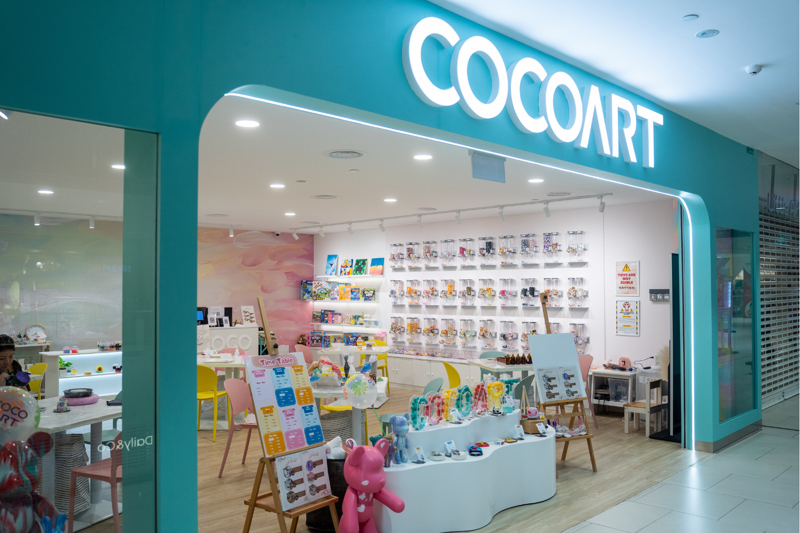 新加坡濱海廣場（Marina Square）粘土工作坊