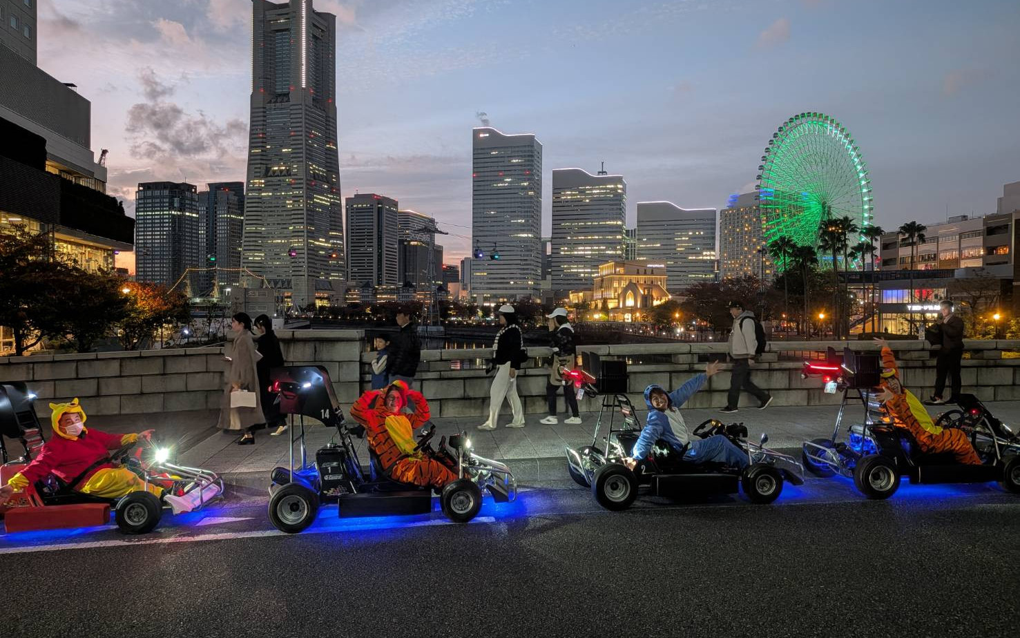 Yokohama Bay Area Special Go-Kart Tour