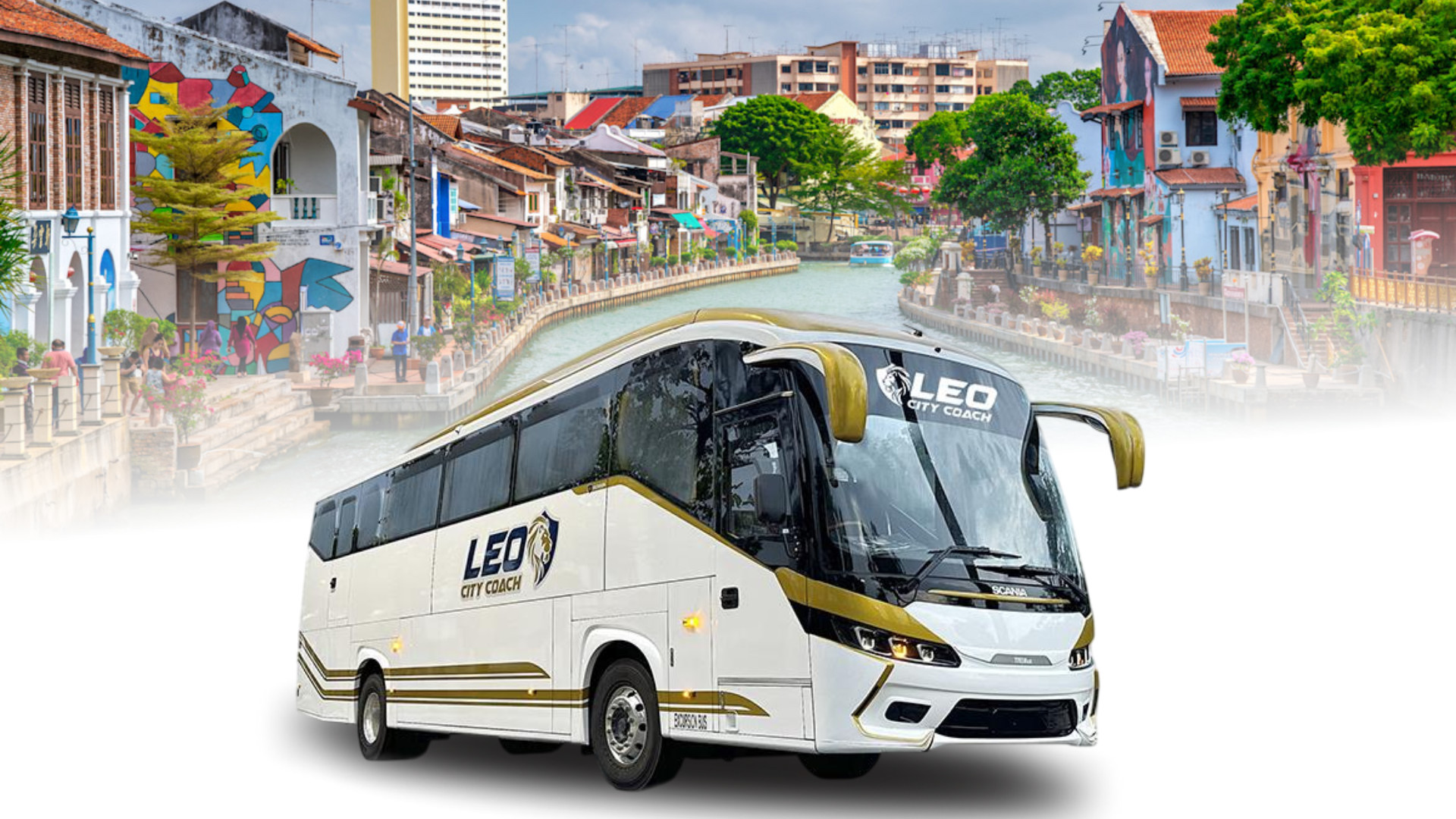 Singapore - Malacca Bus by Leo City