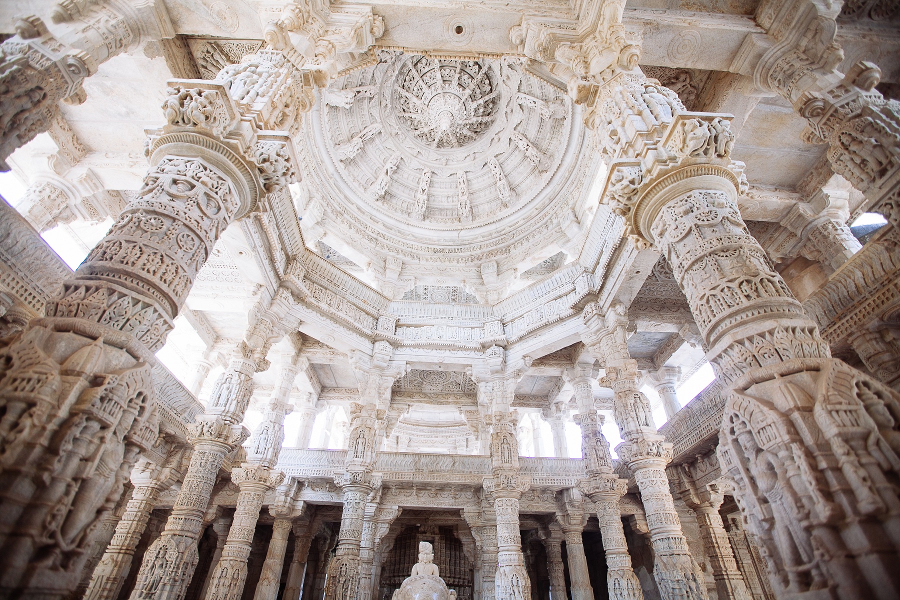 See Ranakpur Temple & Kumbhalgarh Fort with Mt Abu Drop from Jodhpur