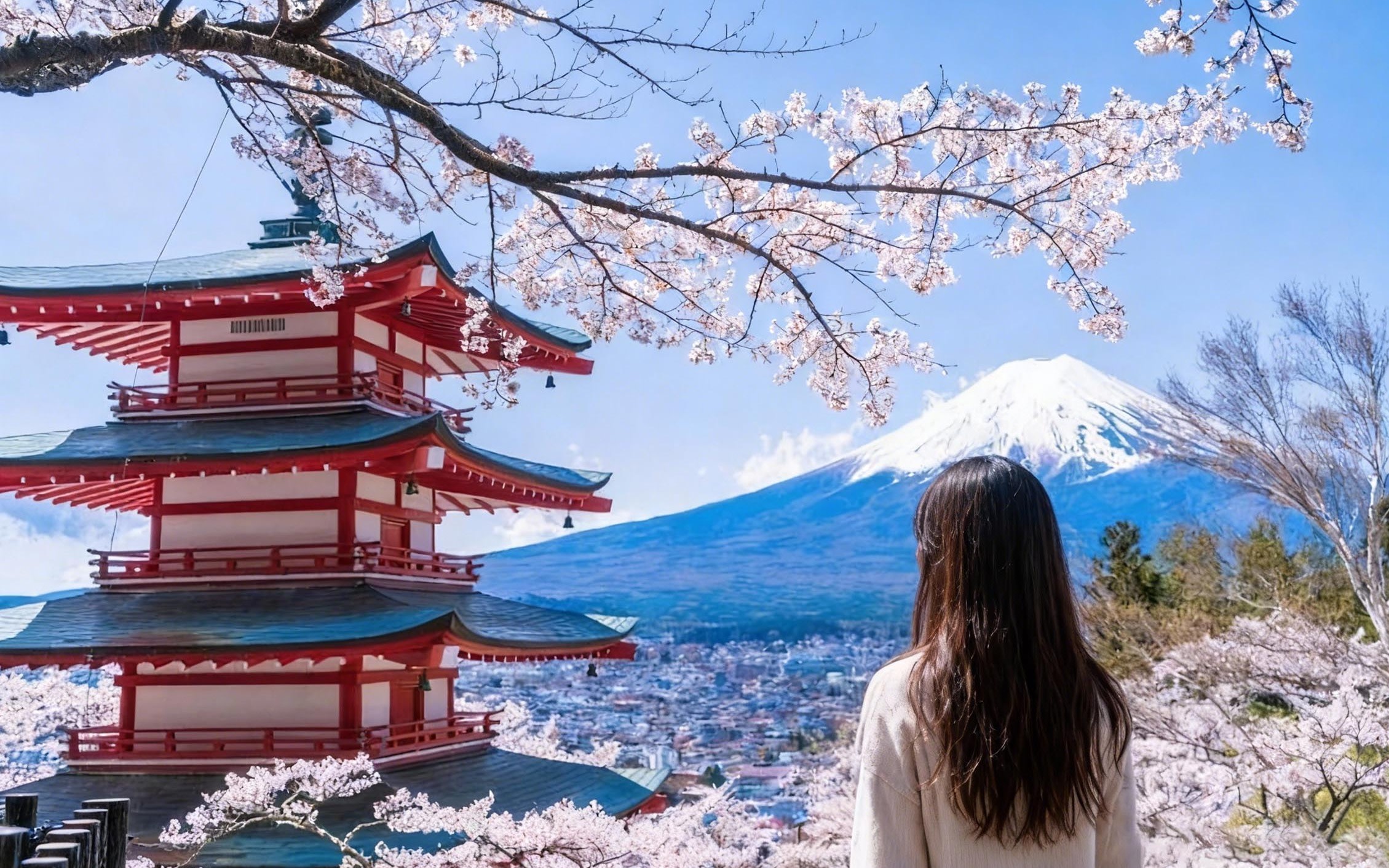 [Mount Fuji Popular & Classic Day Tour] Mount Fuji Popular Park & Stairway Town & Oshino Hakkai & Lawson Convenience Store & Kawaguchiko Seasonal Itinerary Day Tour