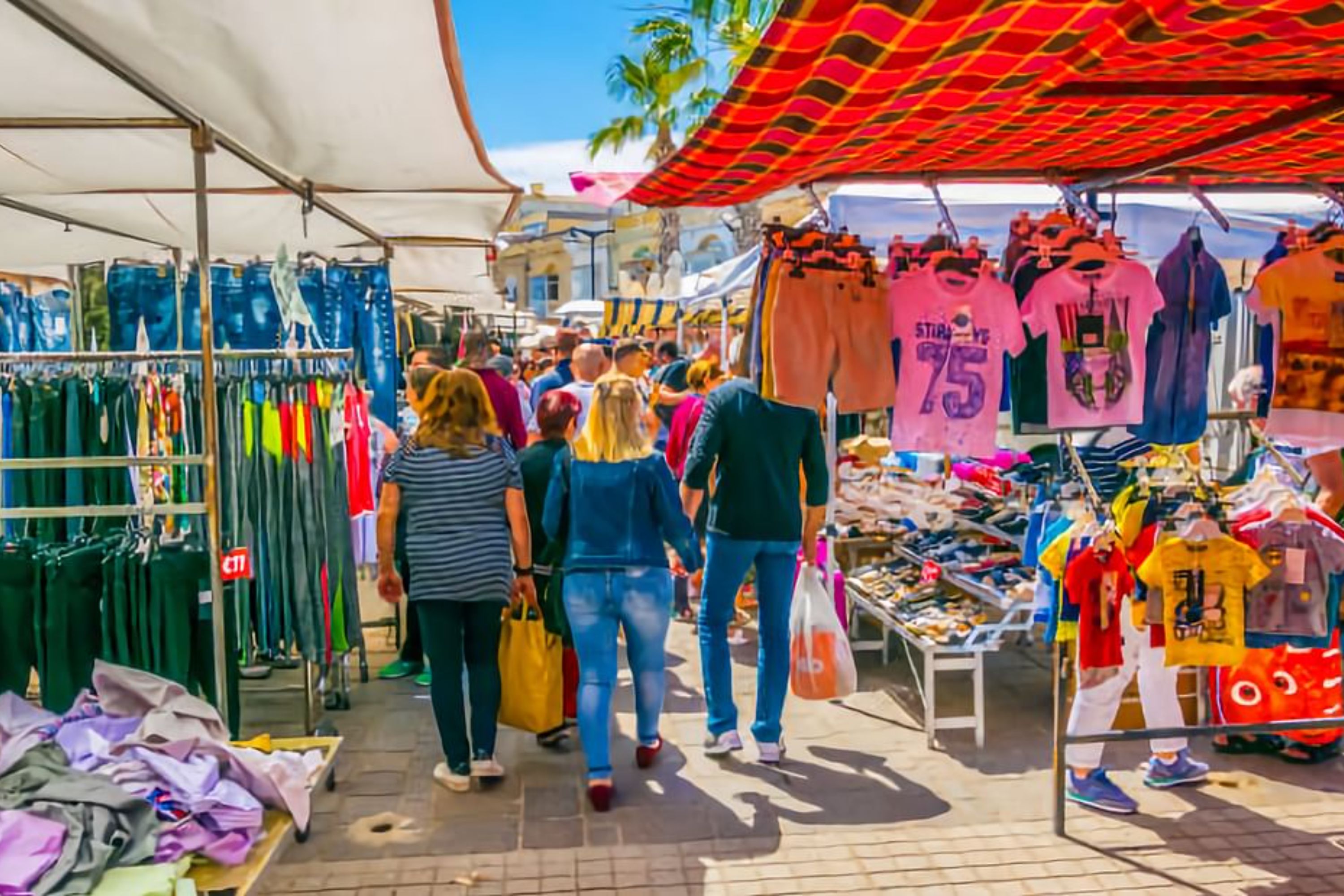 Marsaxlokk Fishing Village market