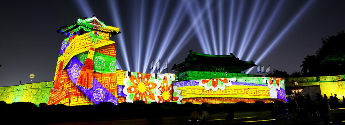 A media art festival where light and art come together, featuring stunning exhibitions and performances that combine advanced technology with creative content.