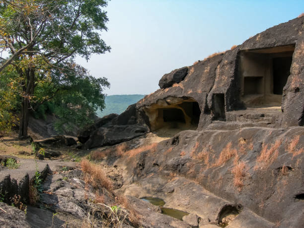 坎赫里石窟和冥想中心 (Kanheri Caves and Meditation centre)
